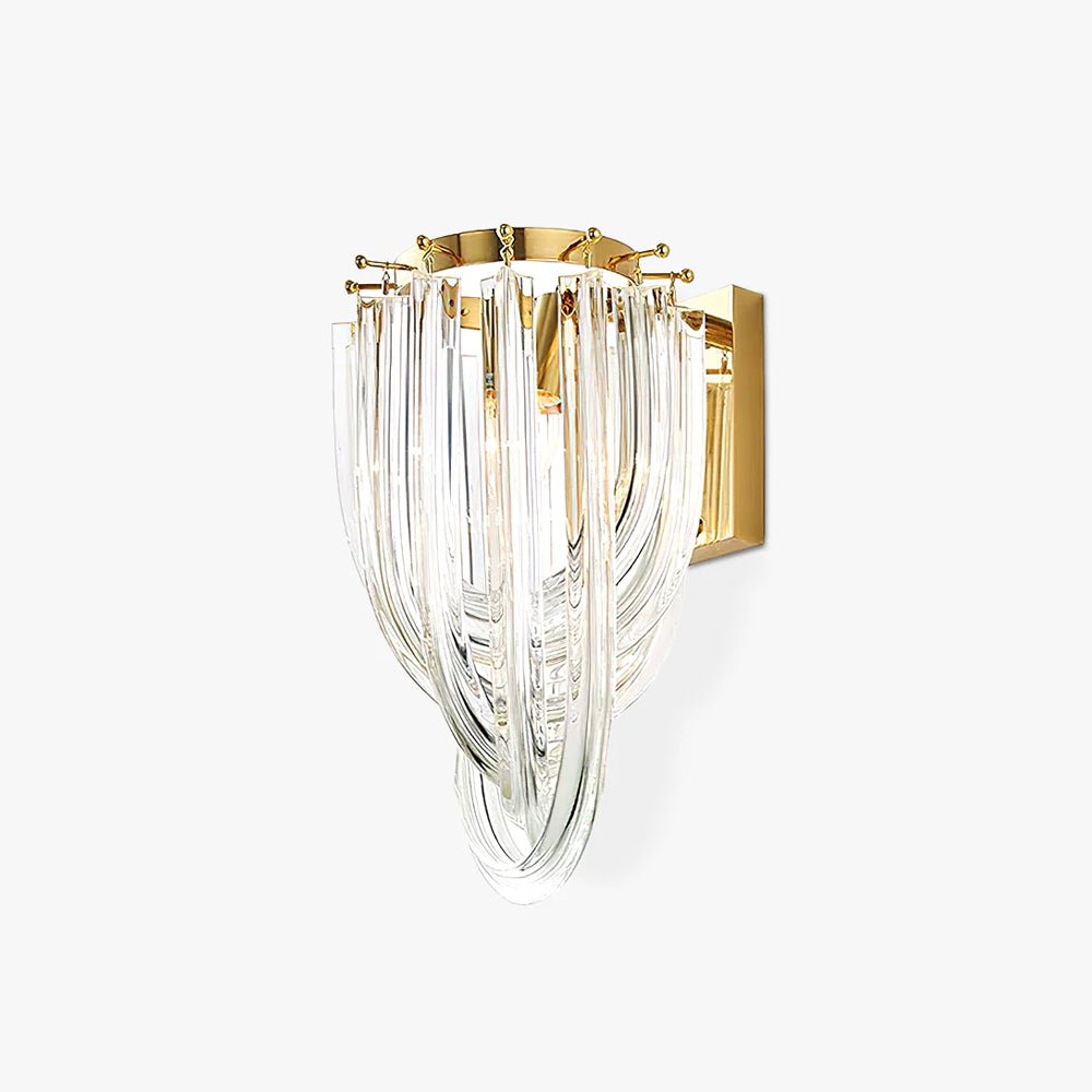 Aurelix Trevi Wandleuchte aus Glas
