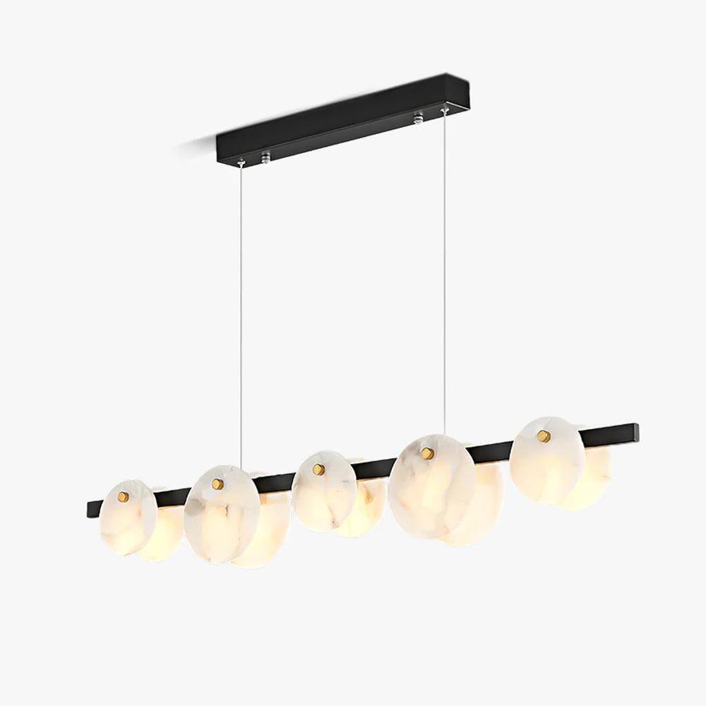 Olirel lineare Pendelleuchte aus Alabaster