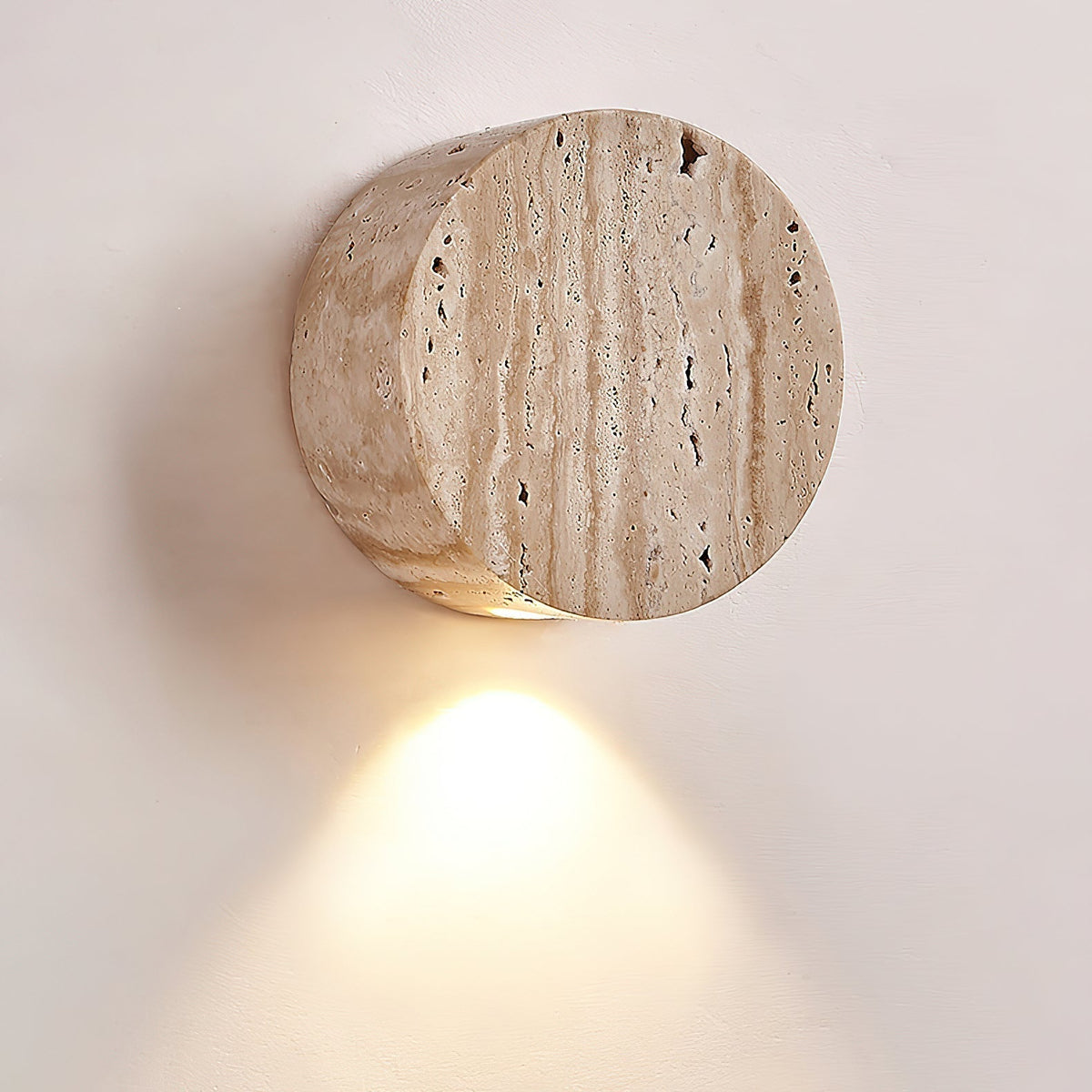 Tavoraya Travertine Wandleuchte