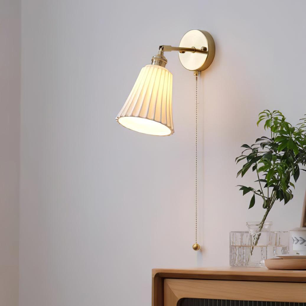 Nominex Keramik-Wandleuchte im Vintage-Stil