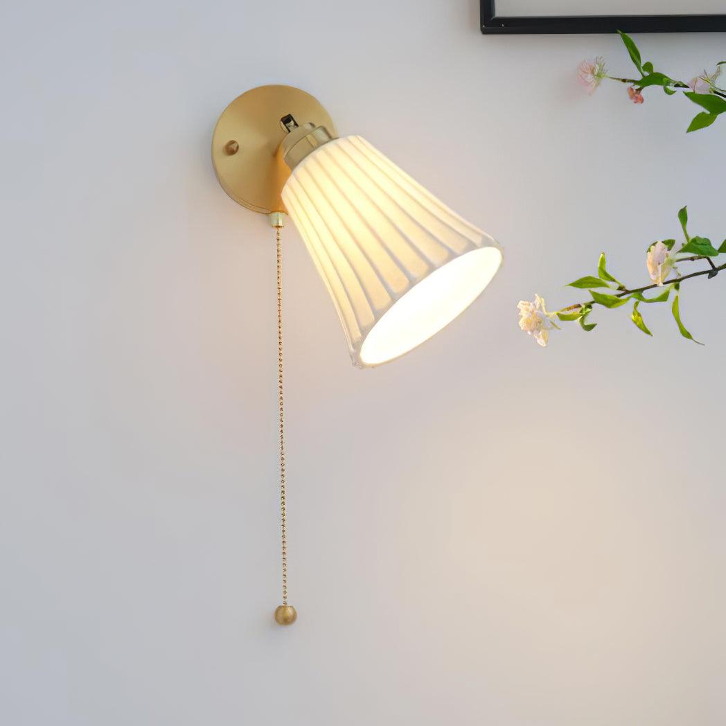 Nominex Keramik-Wandleuchte im Vintage-Stil
