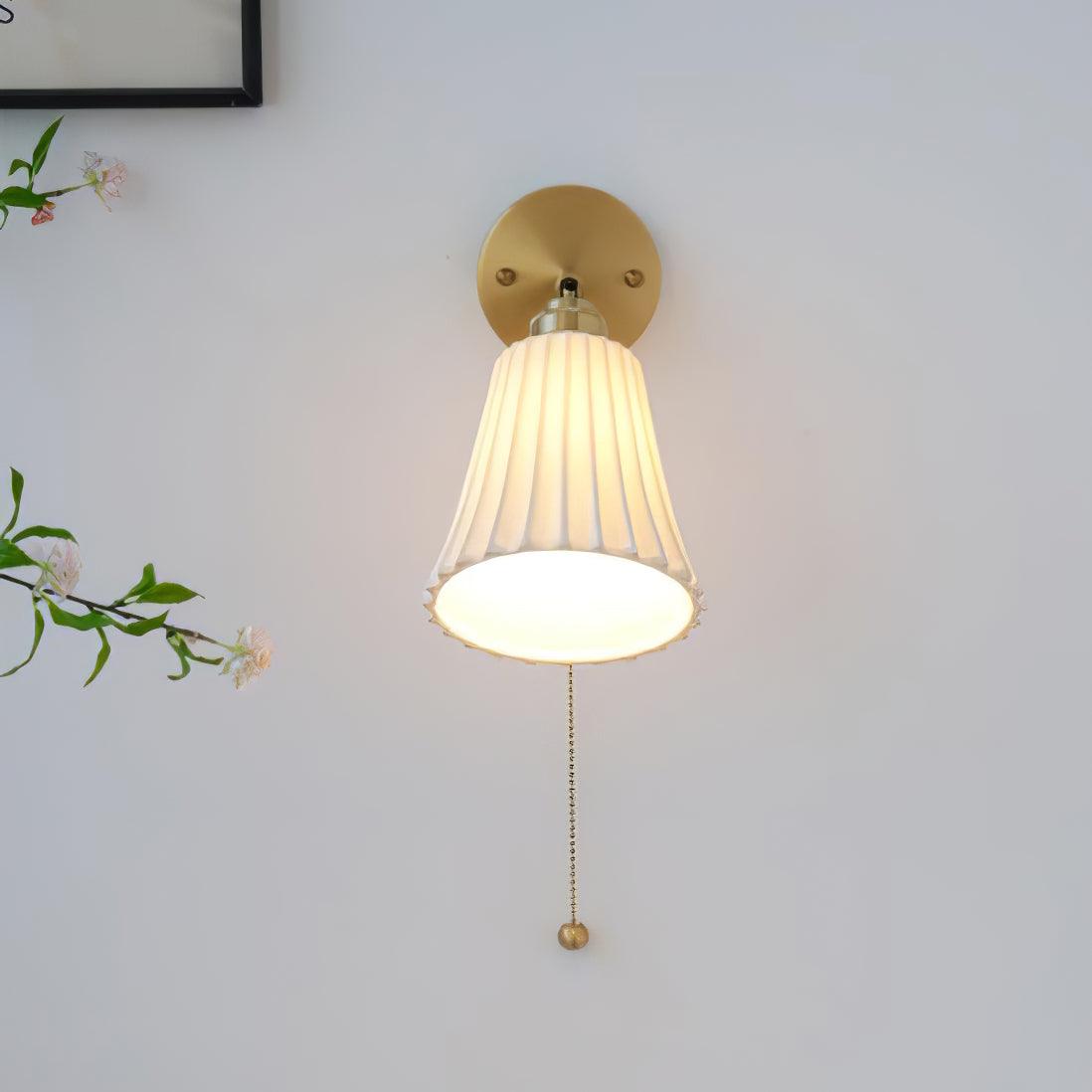 Nominex Keramik-Wandleuchte im Vintage-Stil