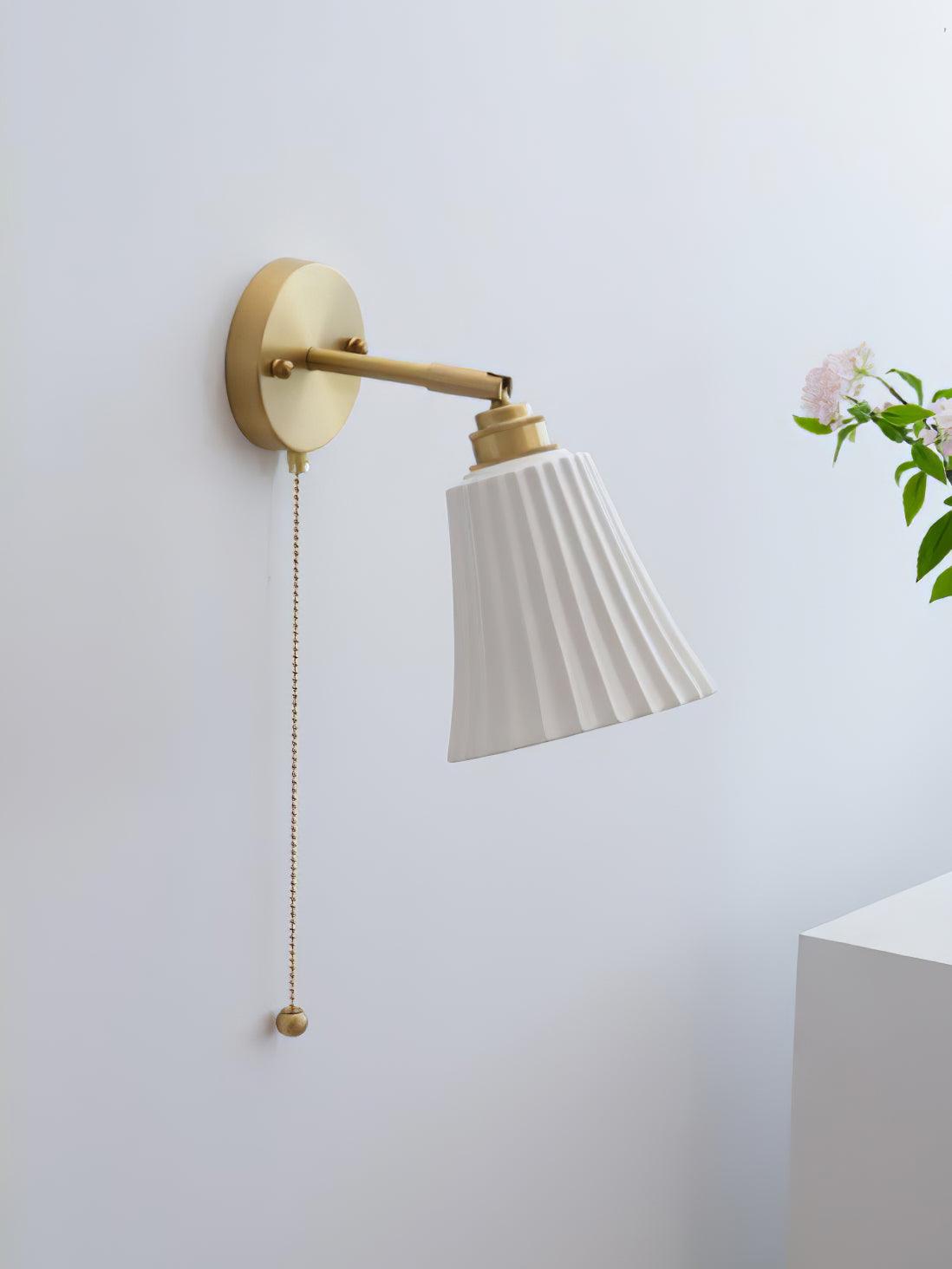 Nominex Keramik-Wandleuchte im Vintage-Stil