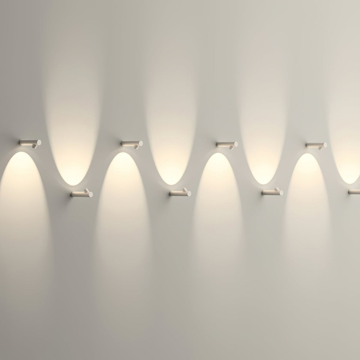 Pipeline zeitgenössische minimalistische Röhren-Wandleuchte