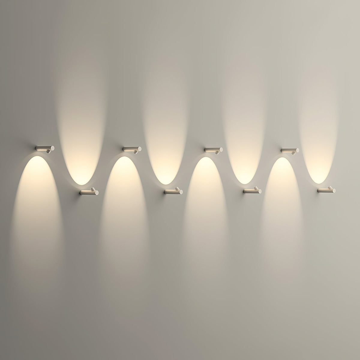 Pipeline zeitgenössische minimalistische Röhren-Wandleuchte