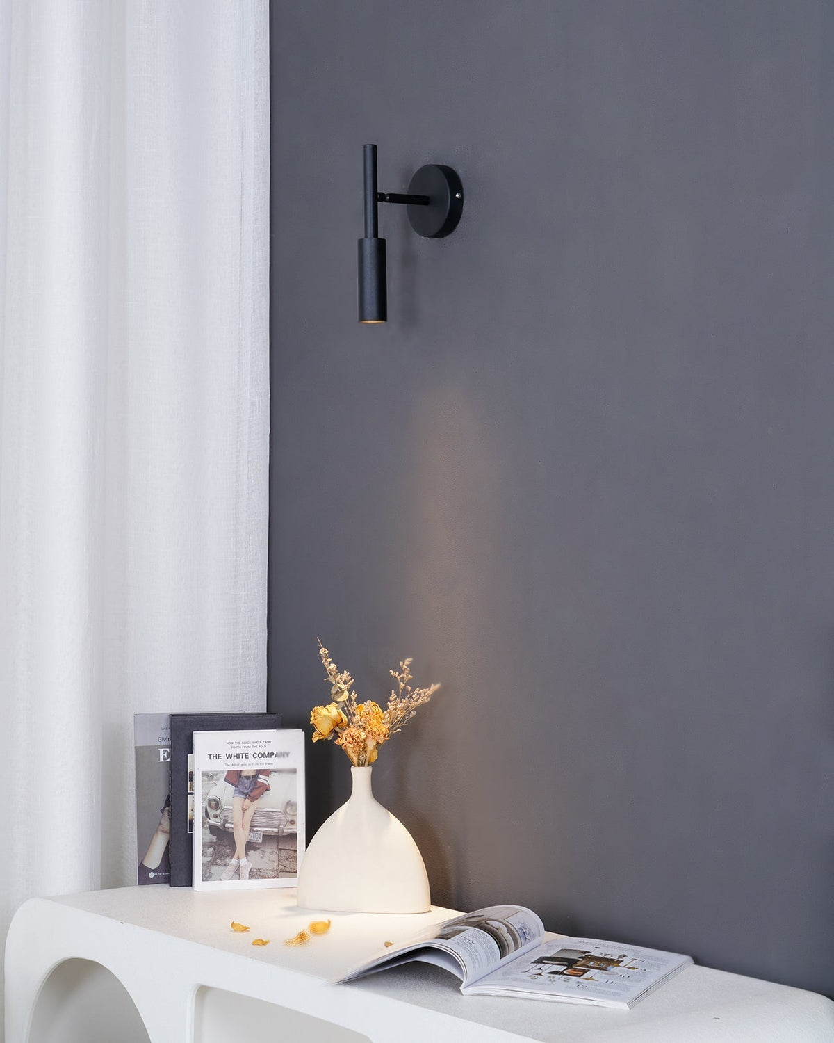 Soriielle zeitgenössische minimalistische Wandleuchte