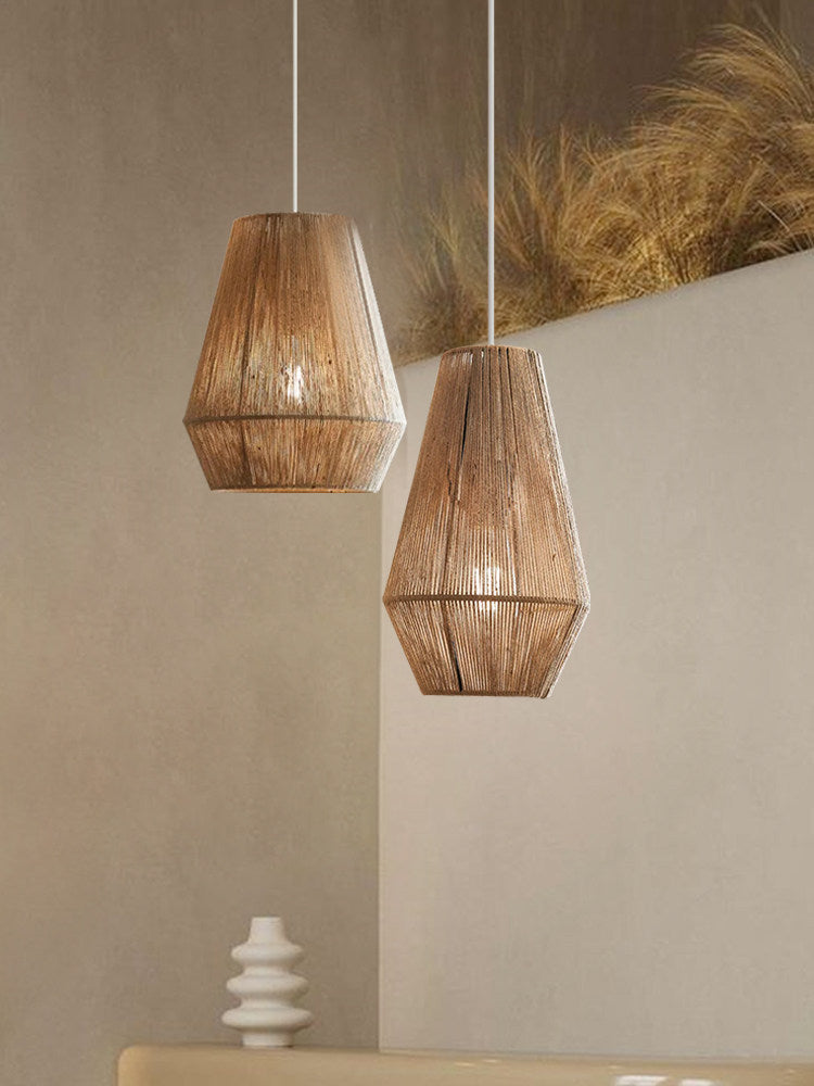 Navenwick Facettierte Seil-Pendelleuchte