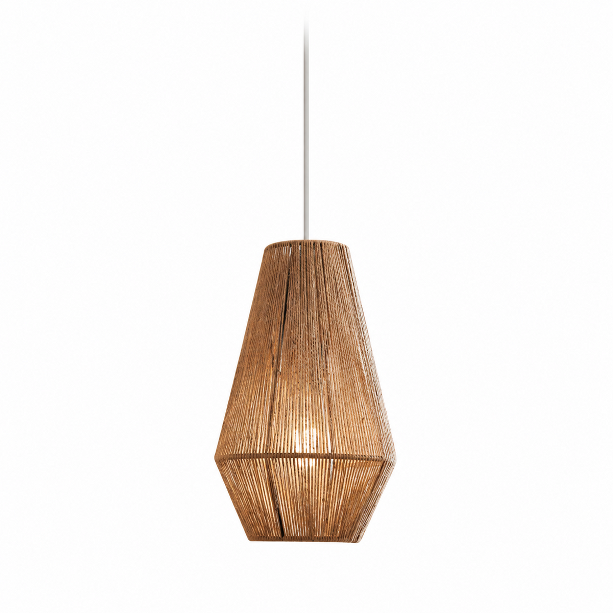 Navenwick Facettierte Seil-Pendelleuchte