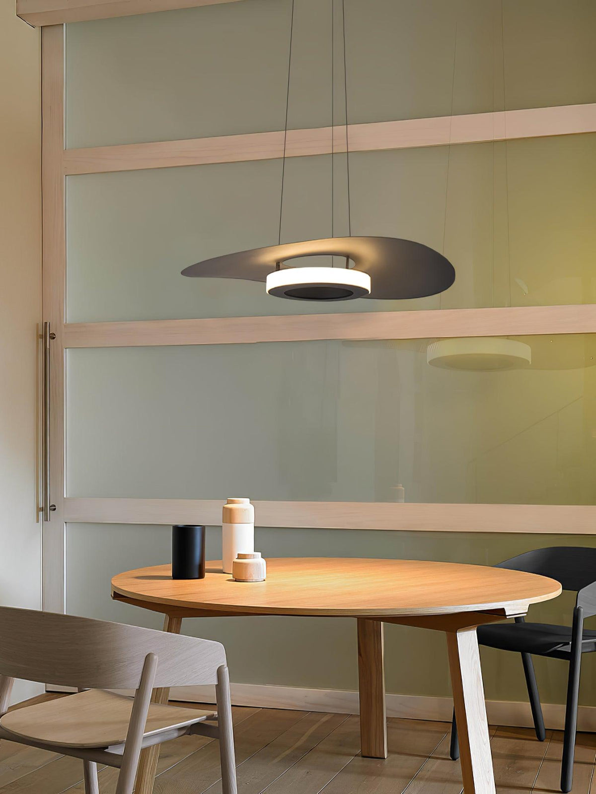 Woka Pendelleuchte Aluminium UFO-Ring Minimalistisch