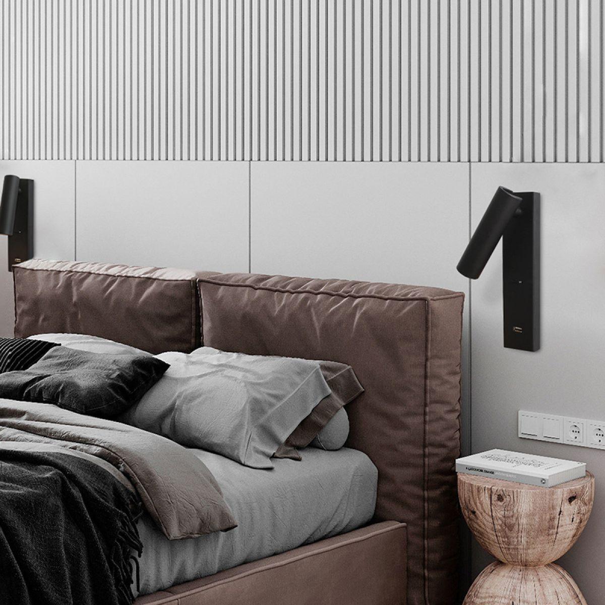Eldris zeitgenössische minimalistische Wandleuchte