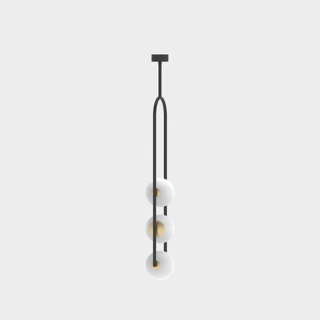 Evelaris moderne minimalistische nordische Kunstglas-Pendelleuchte