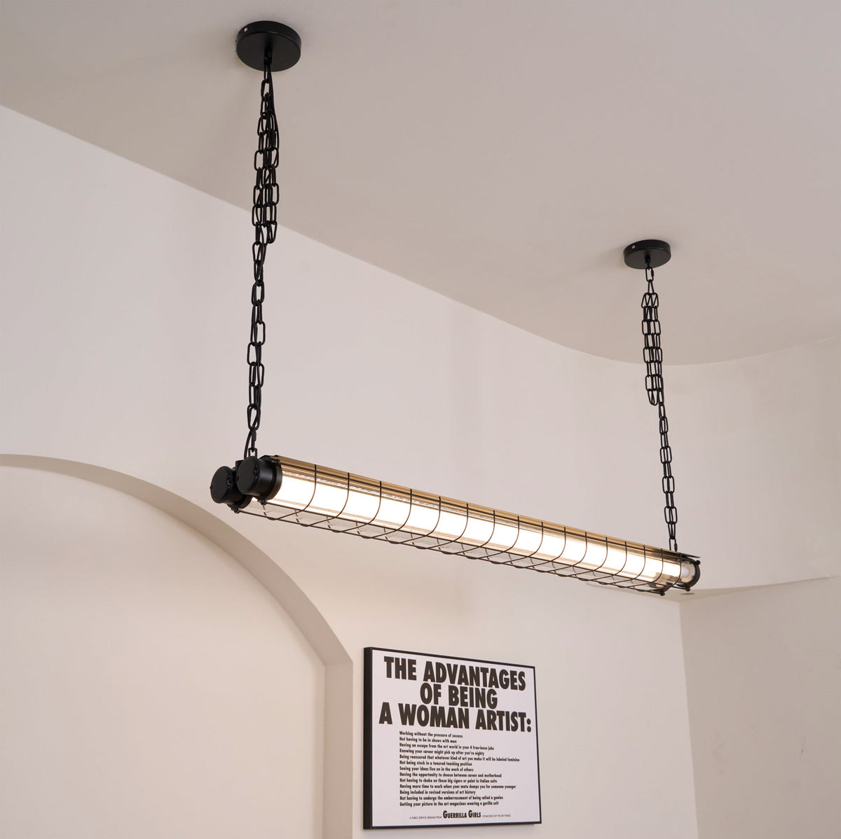 Alaric industrielle lineare Pendelleuchte