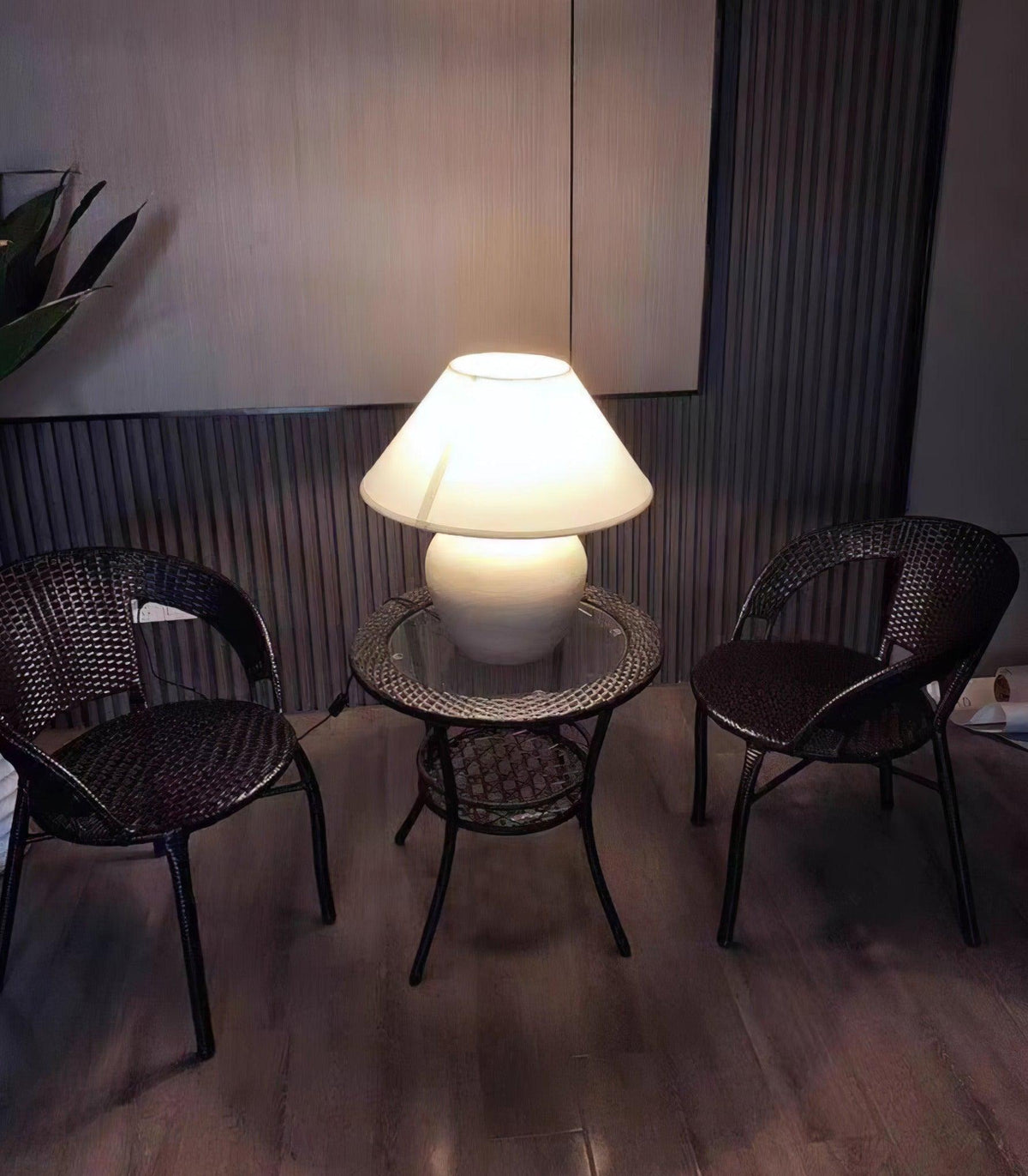 Etalis Keramik-Tischlampe