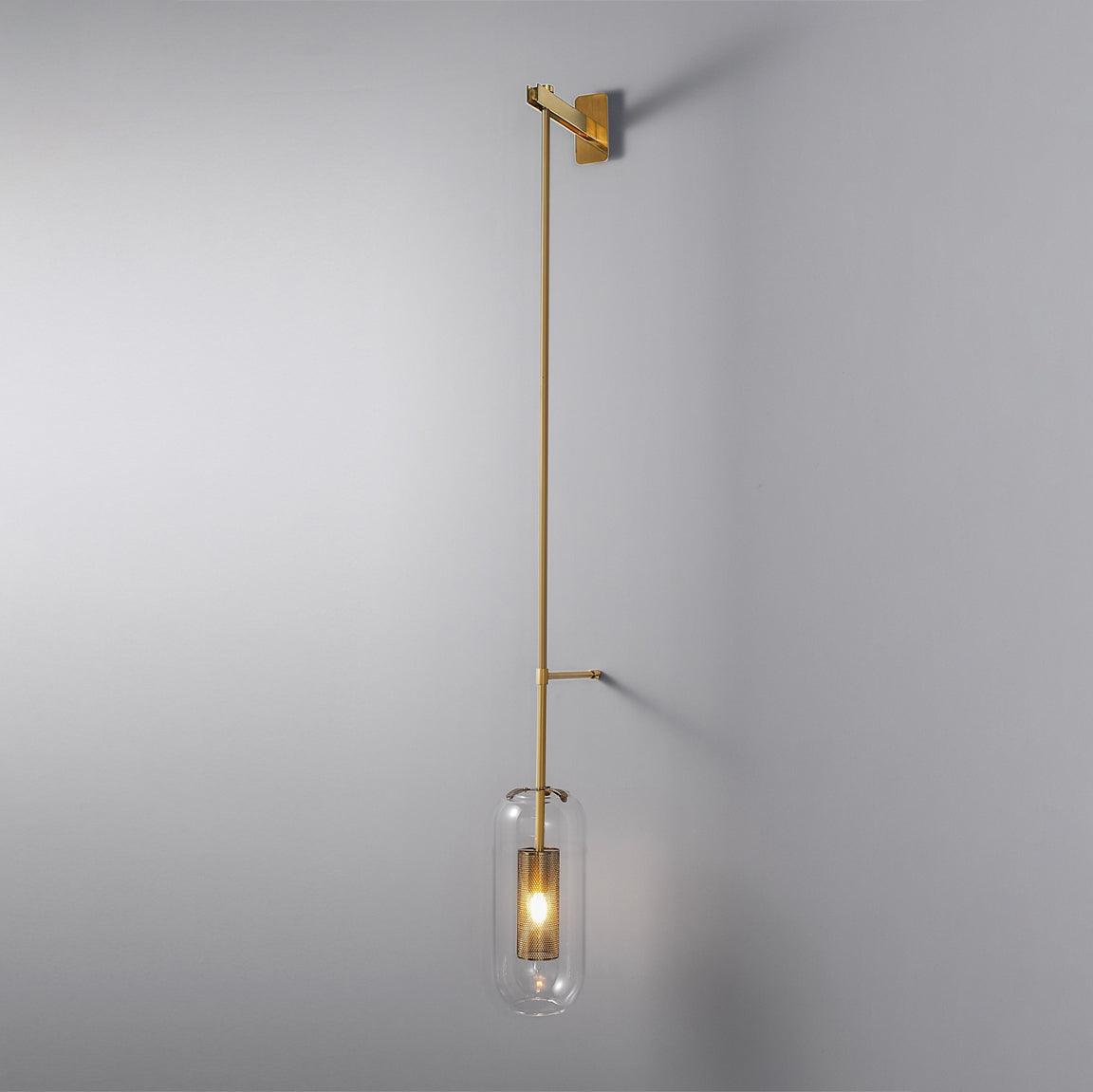 Dae zeitgenössische minimalistische Wandleuchte aus Glas