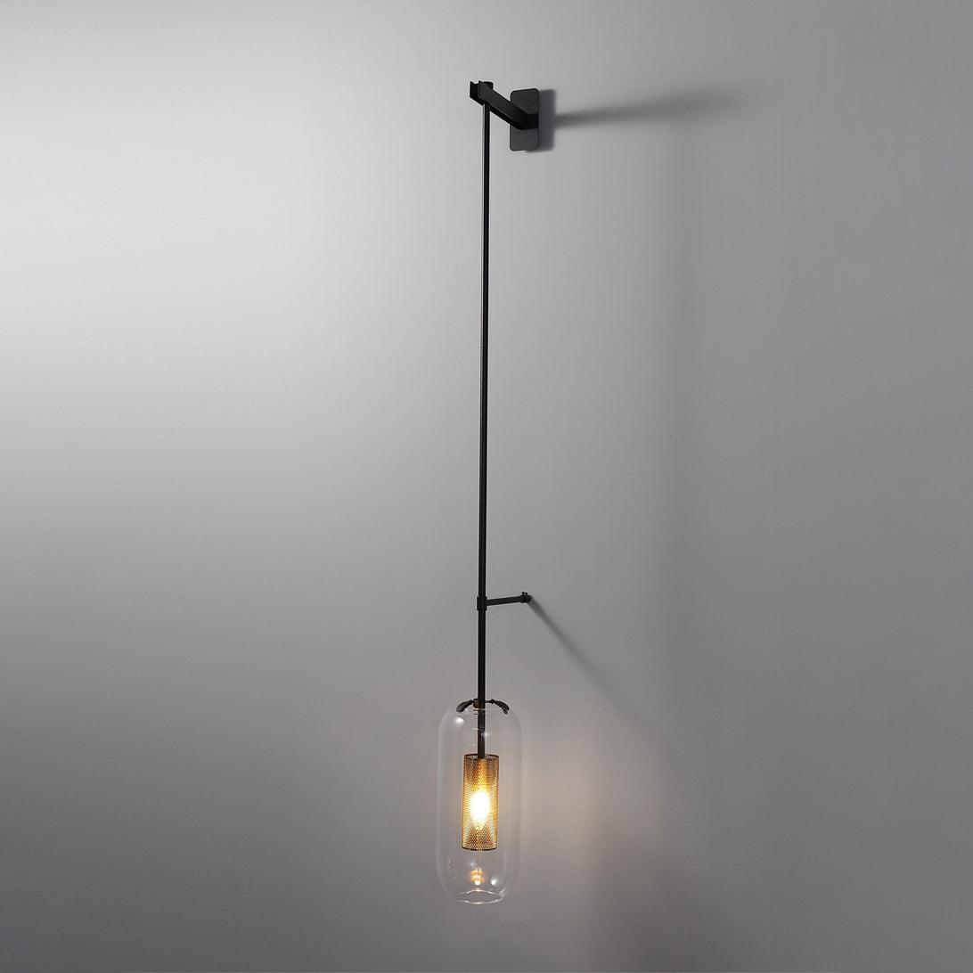Dae zeitgenössische minimalistische Wandleuchte aus Glas
