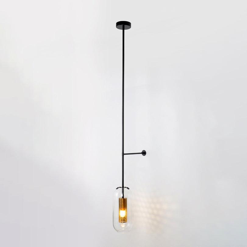 Dae zeitgenössische minimalistische Wandleuchte aus Glas
