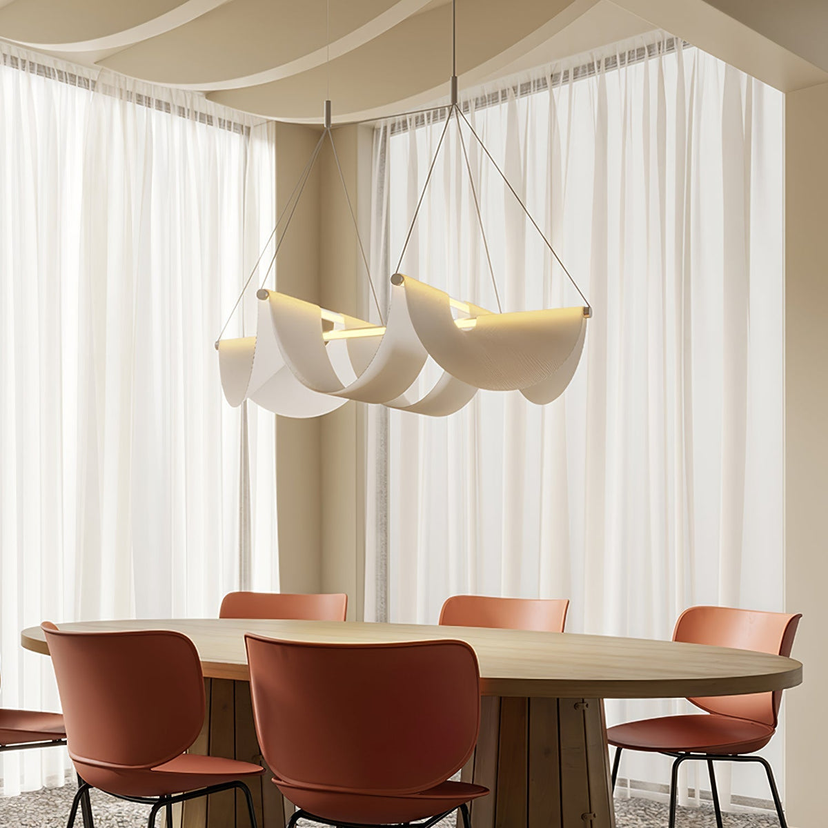 Avenuelle Postmodern Luxus-Ribbon-Pendelleuchte