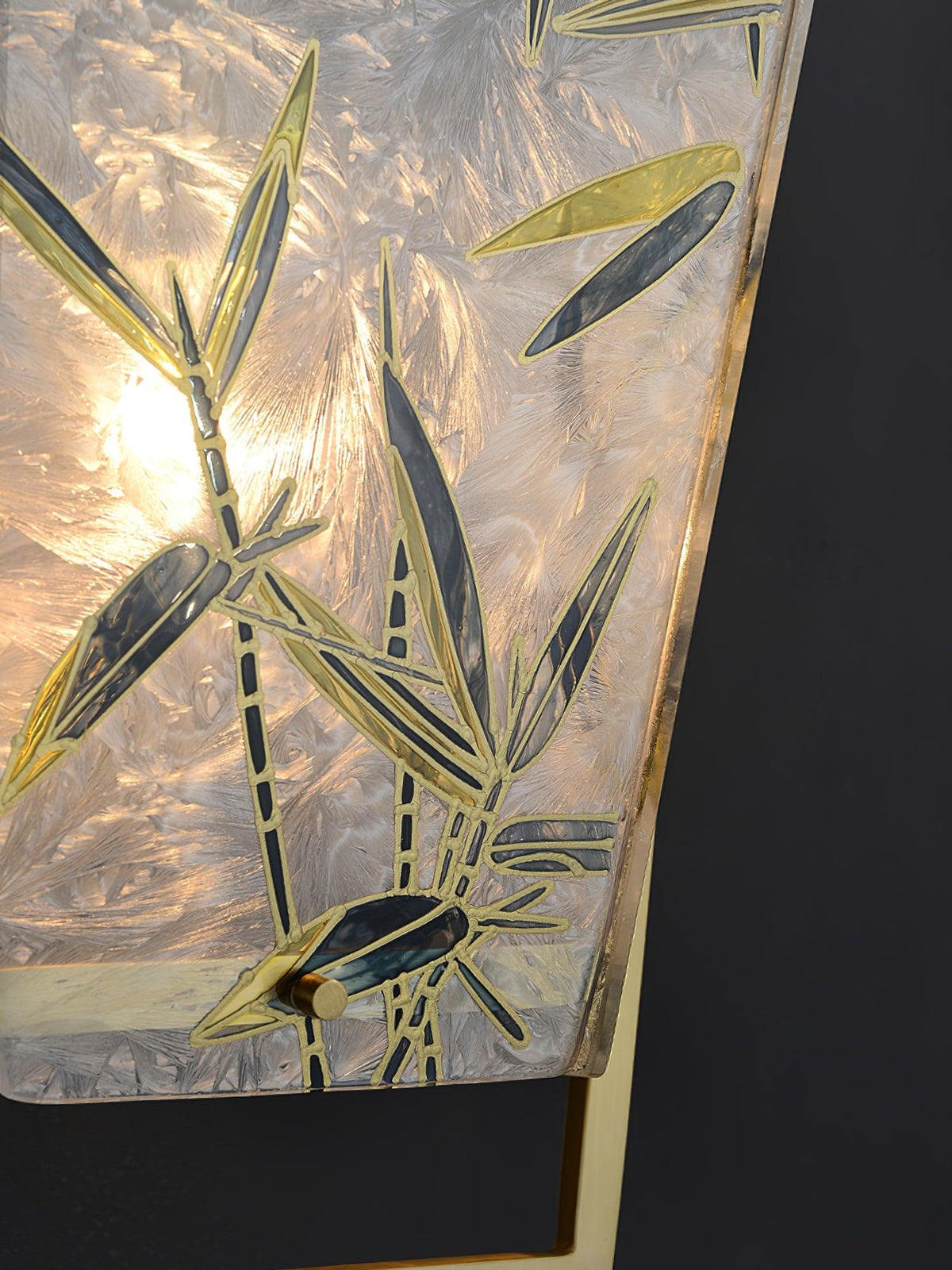 Zenith elegante Messing-Wandleuchte