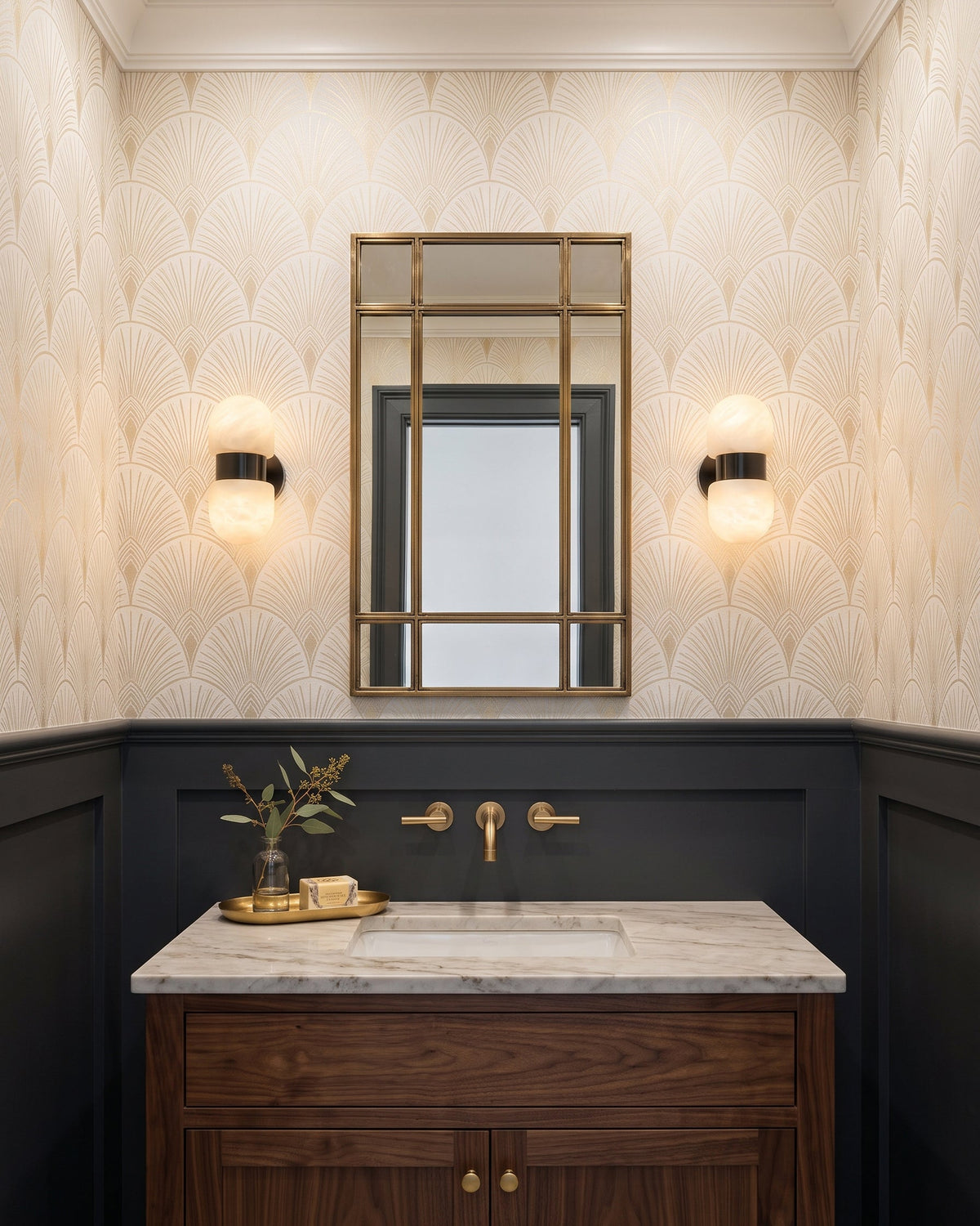 Jorrenhurst Alabaster-Wandleuchte