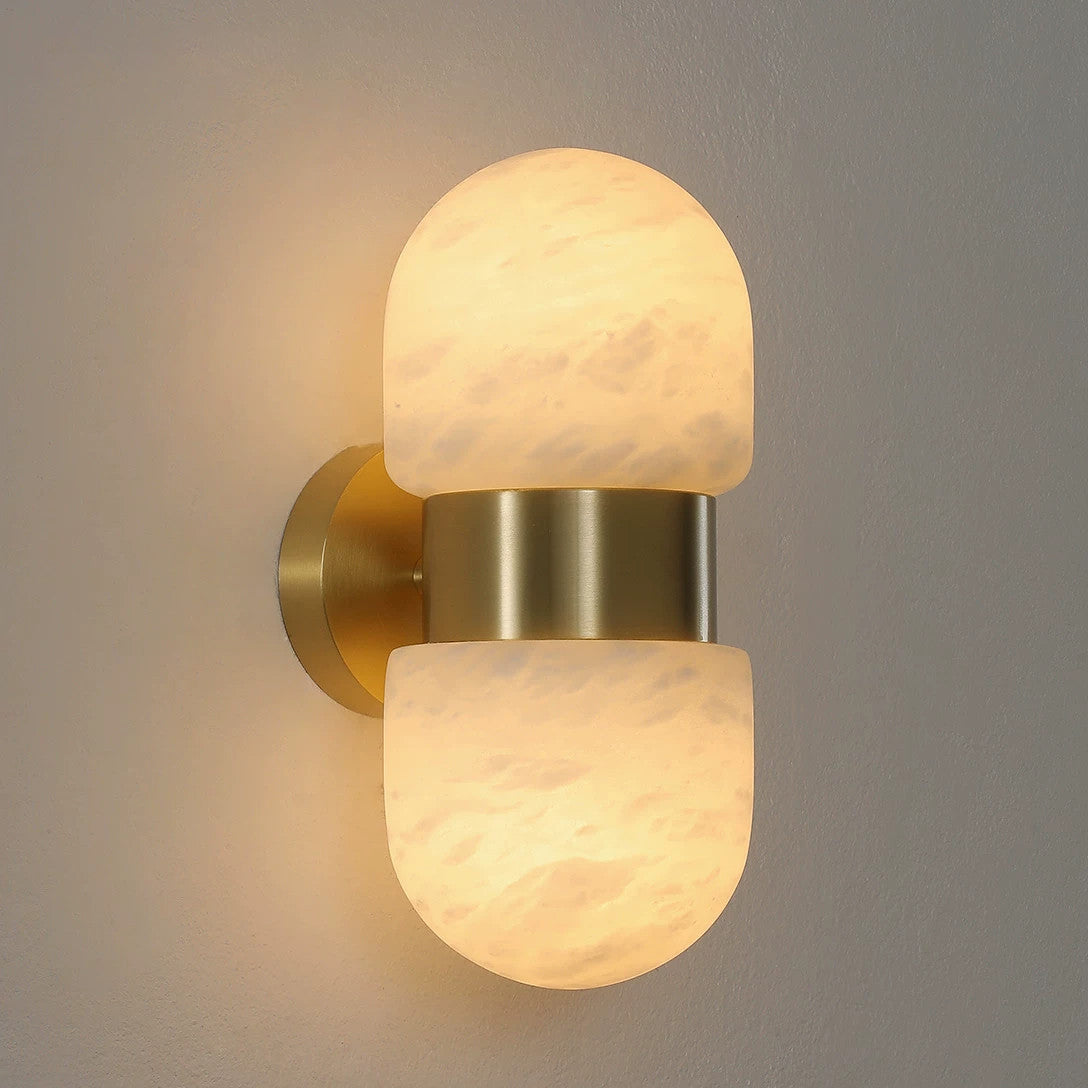Jorrenhurst Alabaster-Wandleuchte