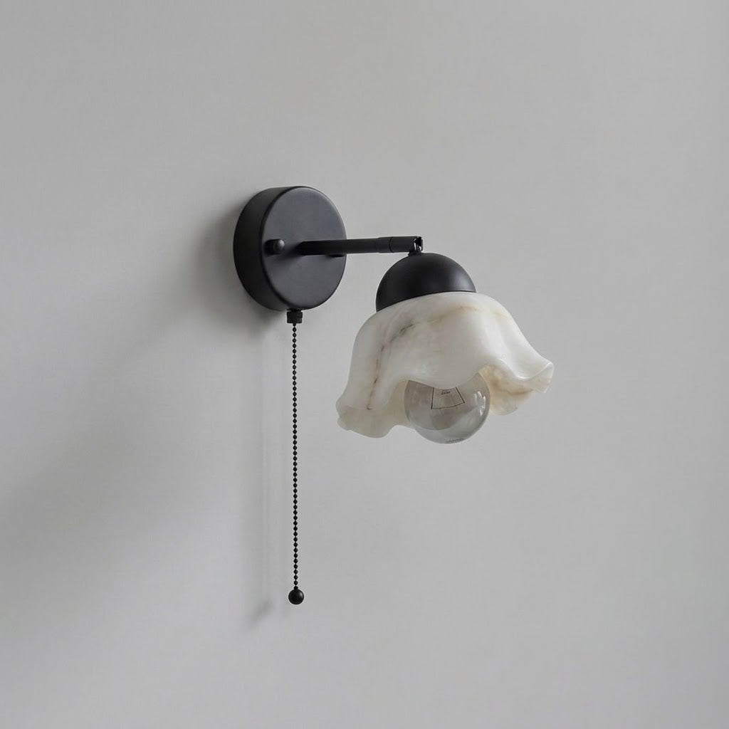Mavenhurst Alabaster-Wandleuchte