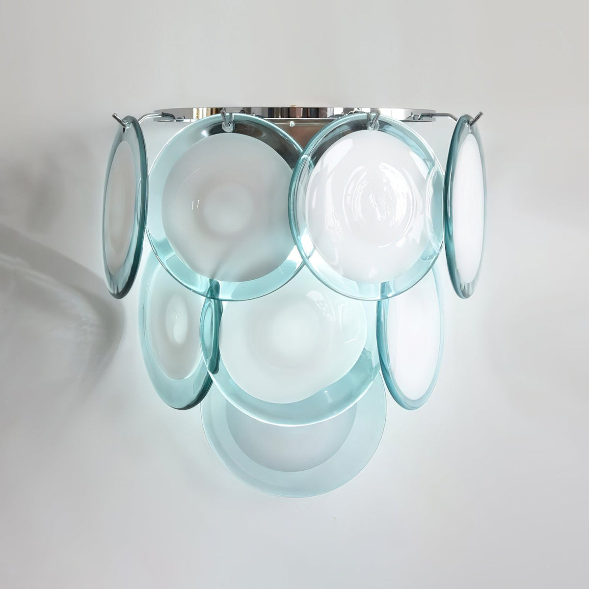 Elisa Wandleuchte aus mehrfarbigem Kunstglas