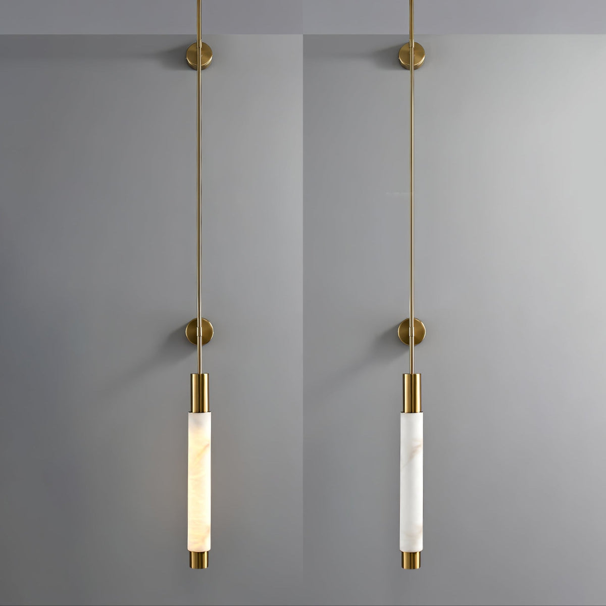 Rico Minimalistische Wandleuchte aus Alabaster