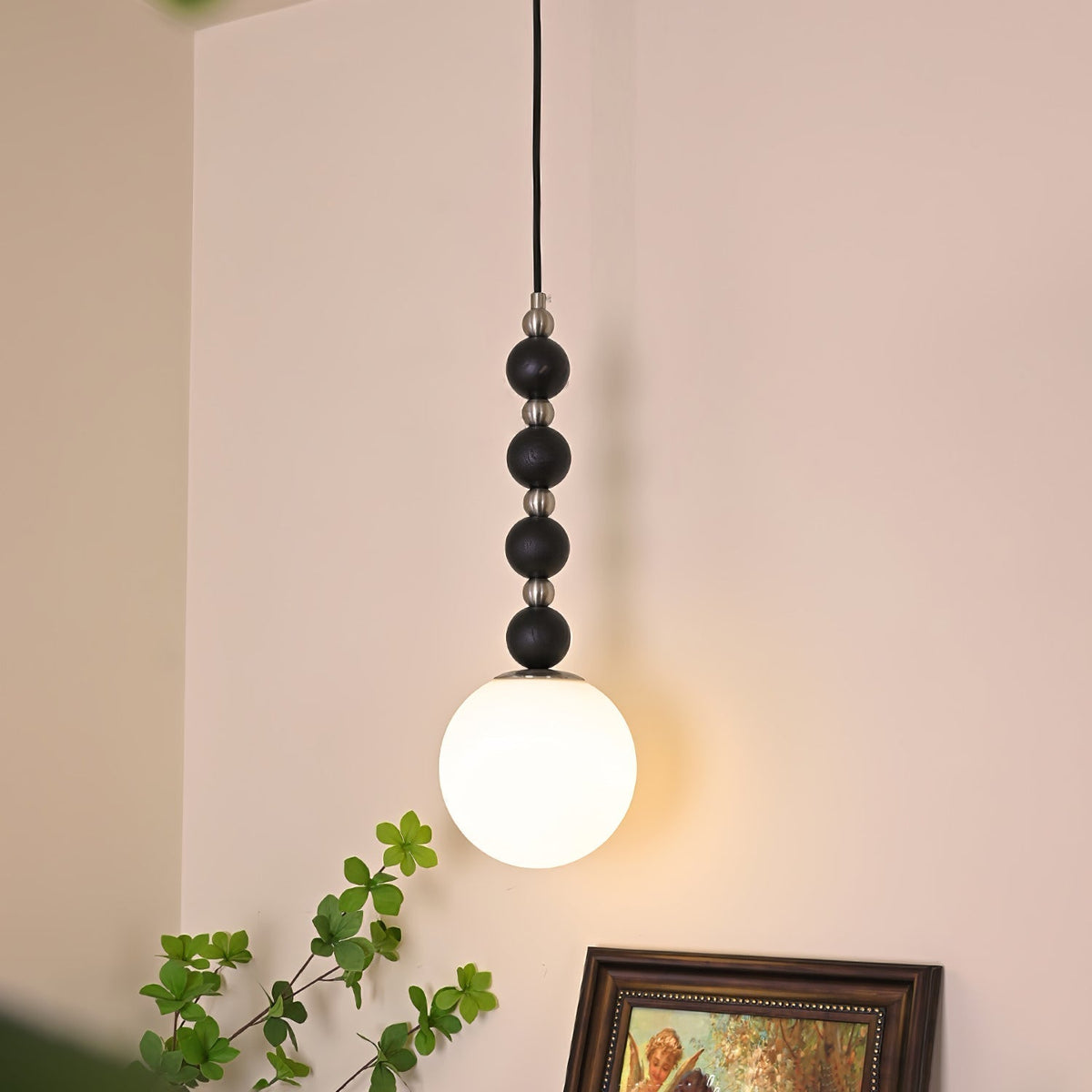 Golie Minimalistische Pendelleuchte aus Holz