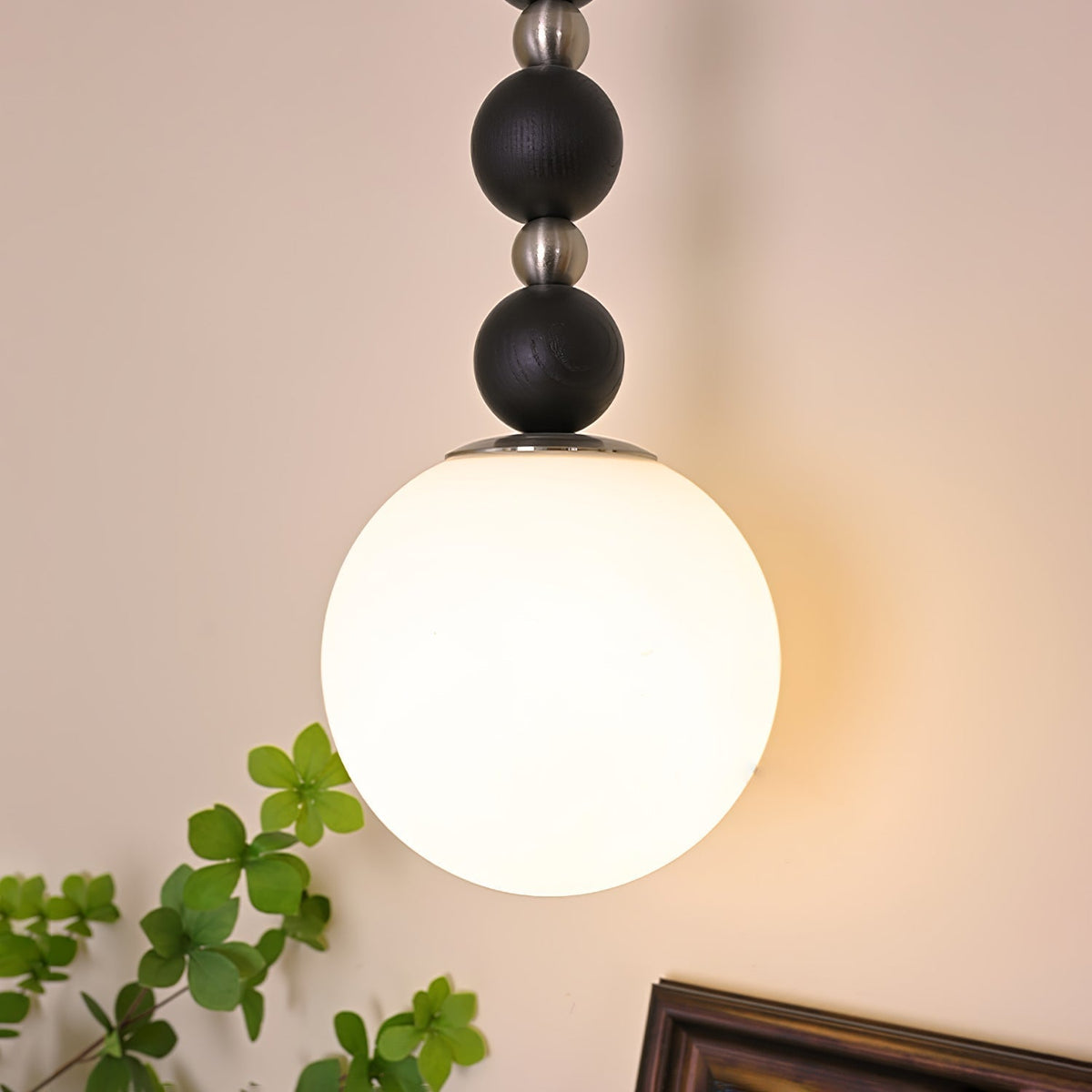 Golie Minimalistische Pendelleuchte aus Holz