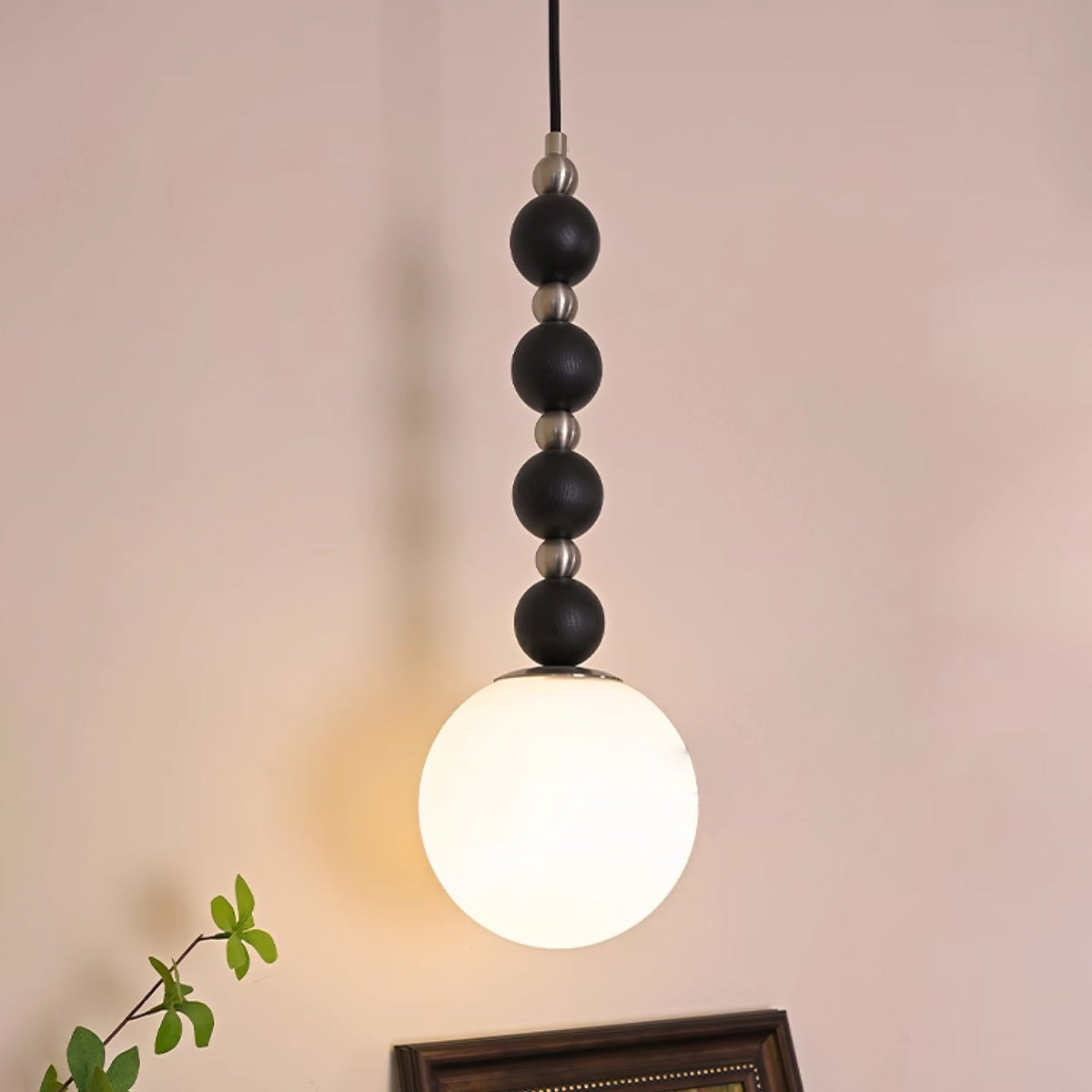 Golie Minimalistische Pendelleuchte aus Holz