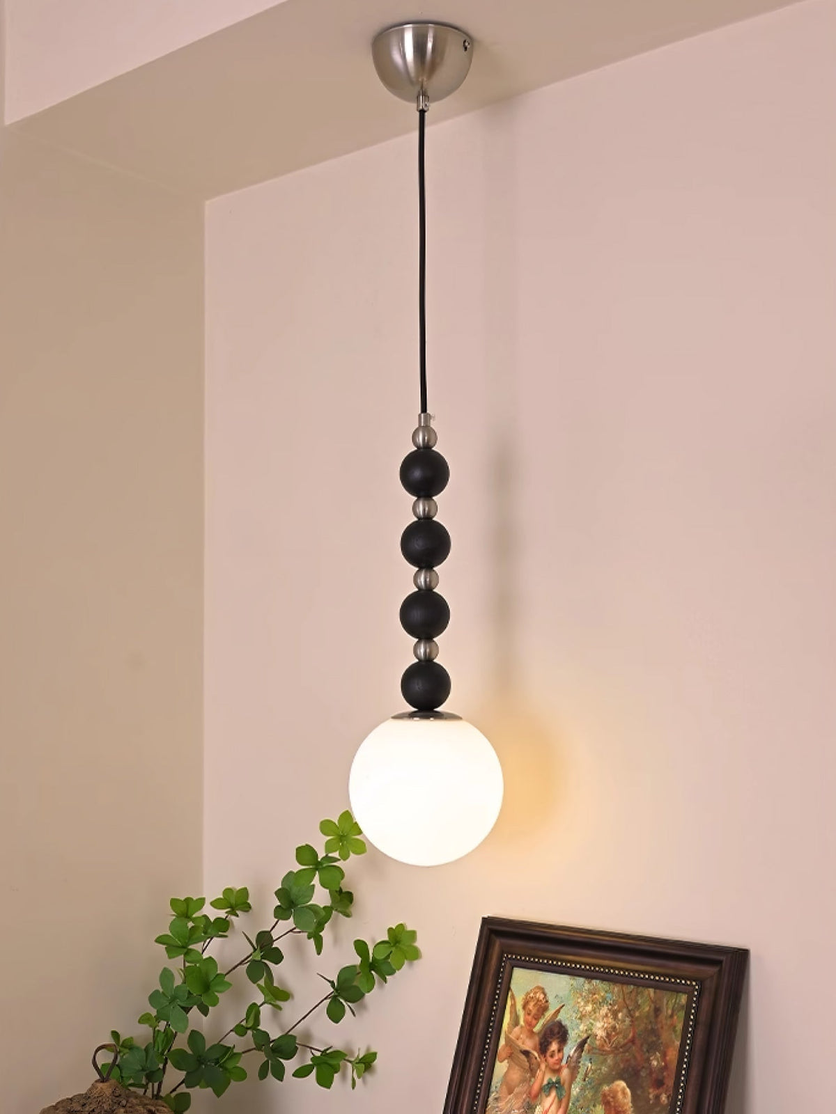 Golie Minimalistische Pendelleuchte aus Holz