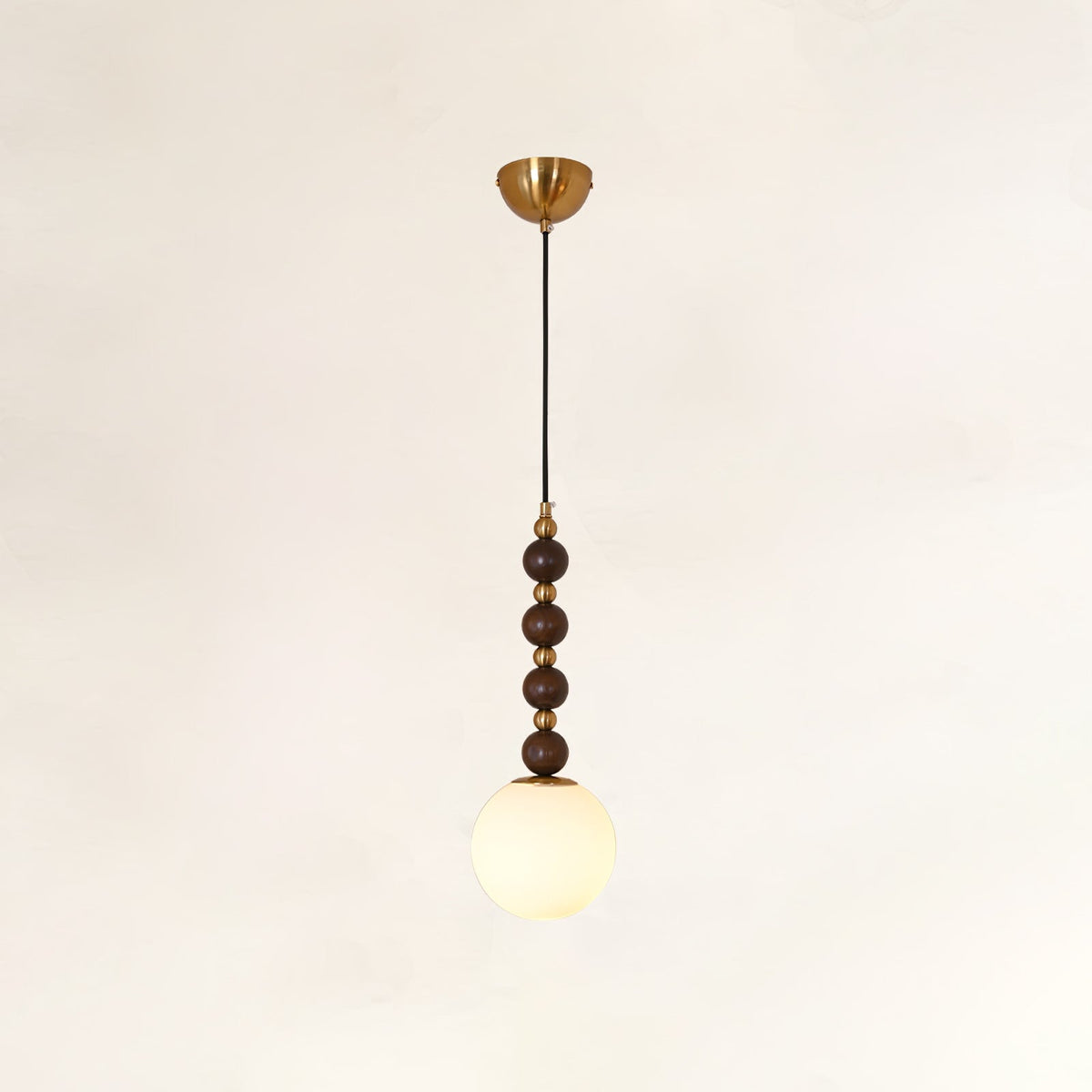 Golie Minimalistische Pendelleuchte aus Holz
