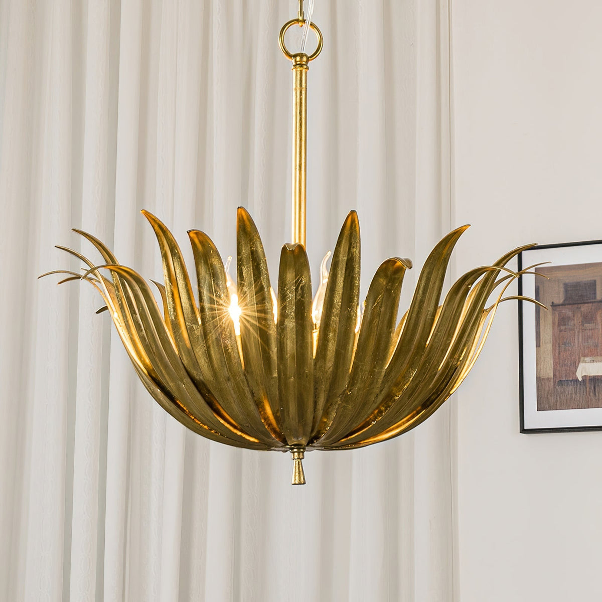 Selivaine Blatt-Pendelleuchte