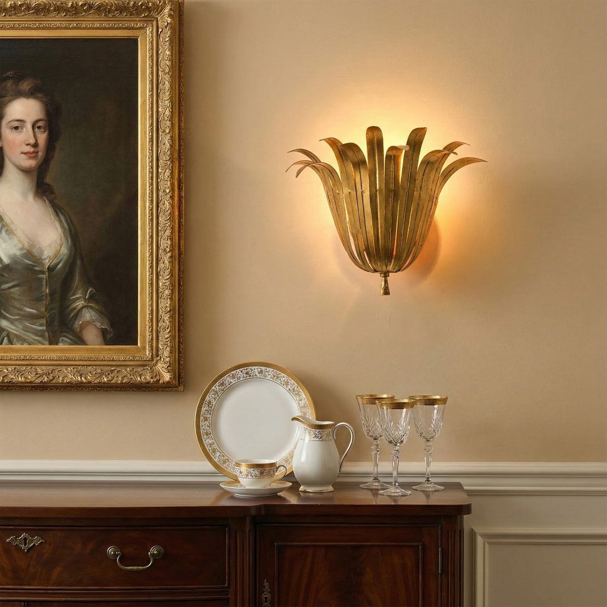 Isadora Wandleuchte zeitgenössisch Vintage Wohnzimmer | Cielum