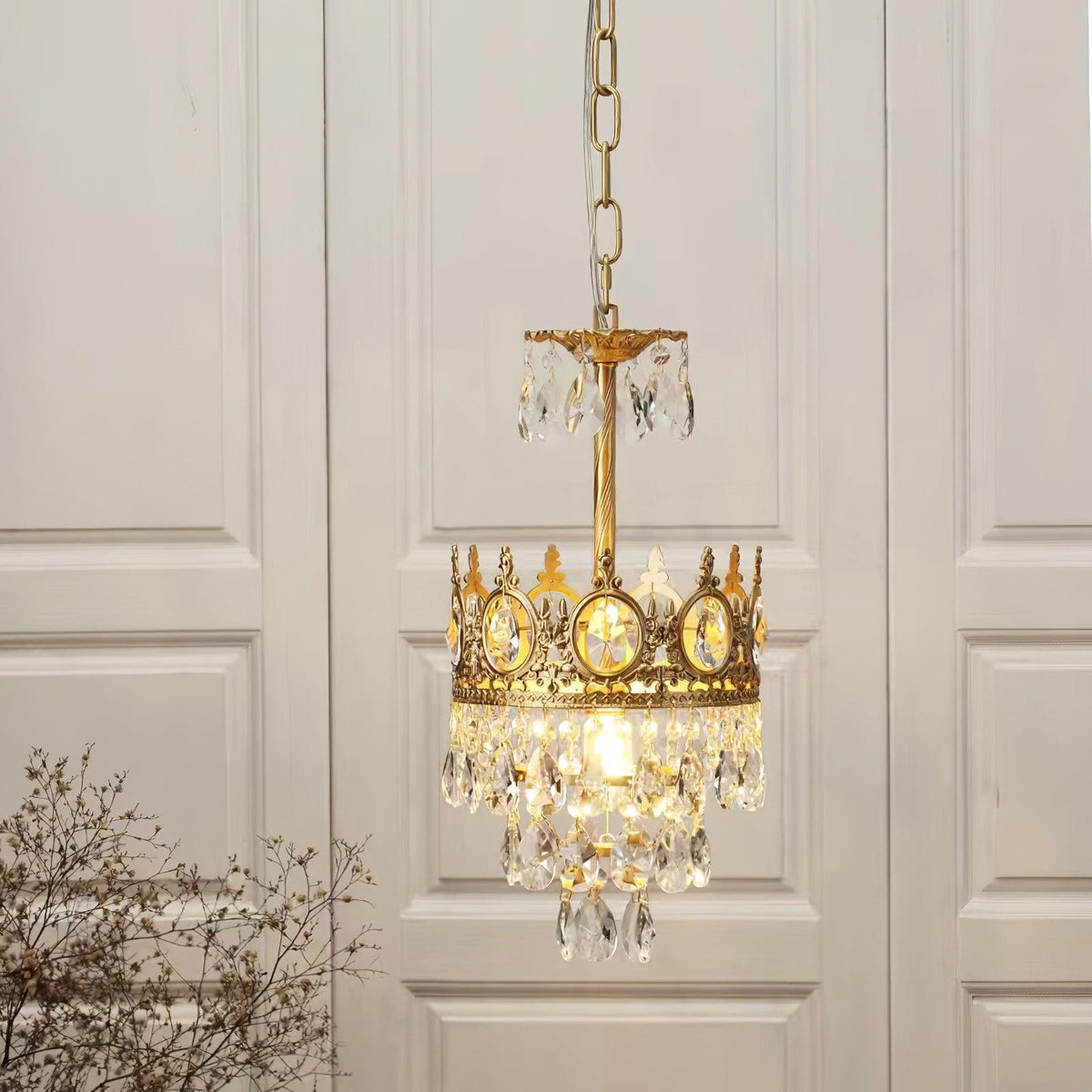 Luxeian Vintage Kristall-Kronleuchter