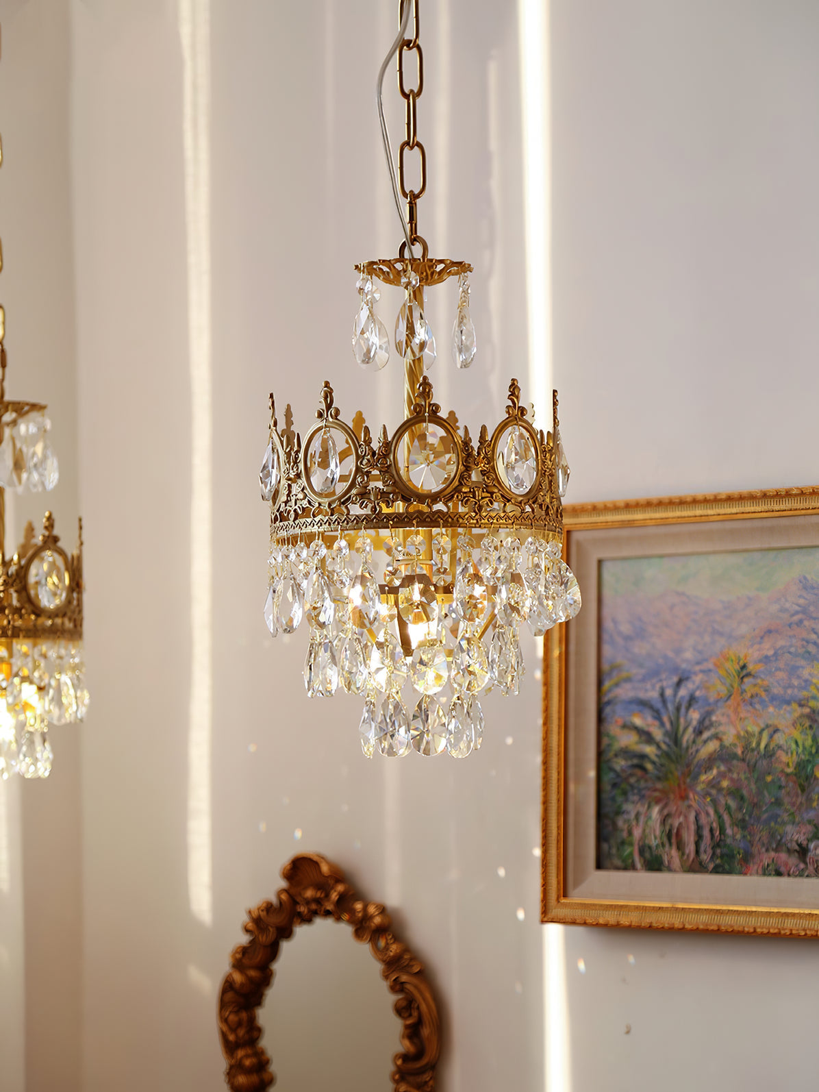 Luxeian Vintage Kristall-Kronleuchter