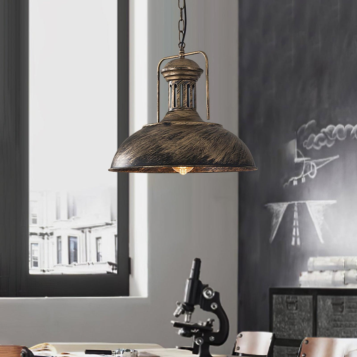 Mavell Vintage Industrial Pendelleuchte