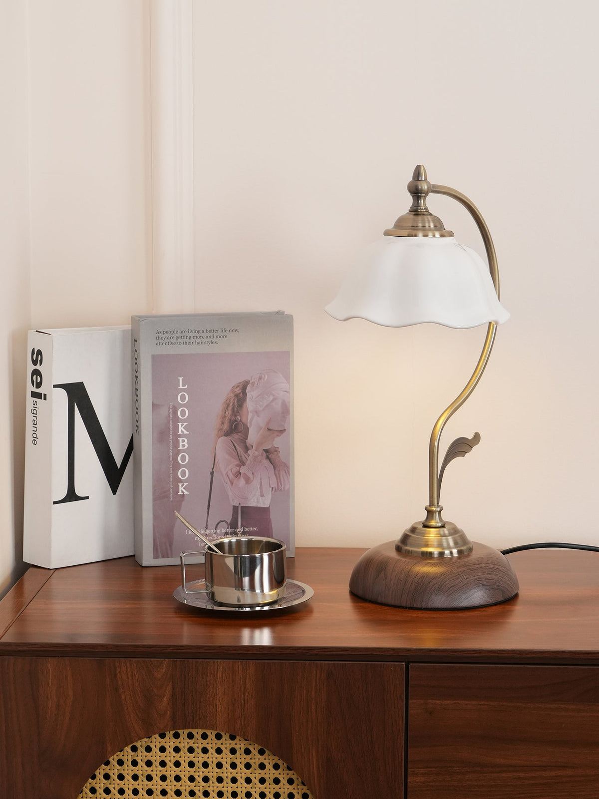 Sleay Keramische Vintage-Tischlampe
