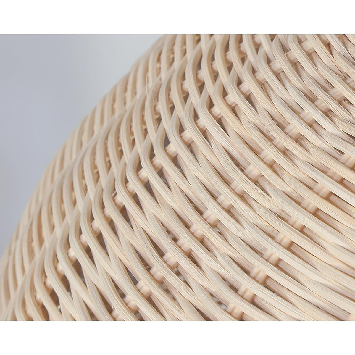 Socan Vintage Rattan Pendelleuchte