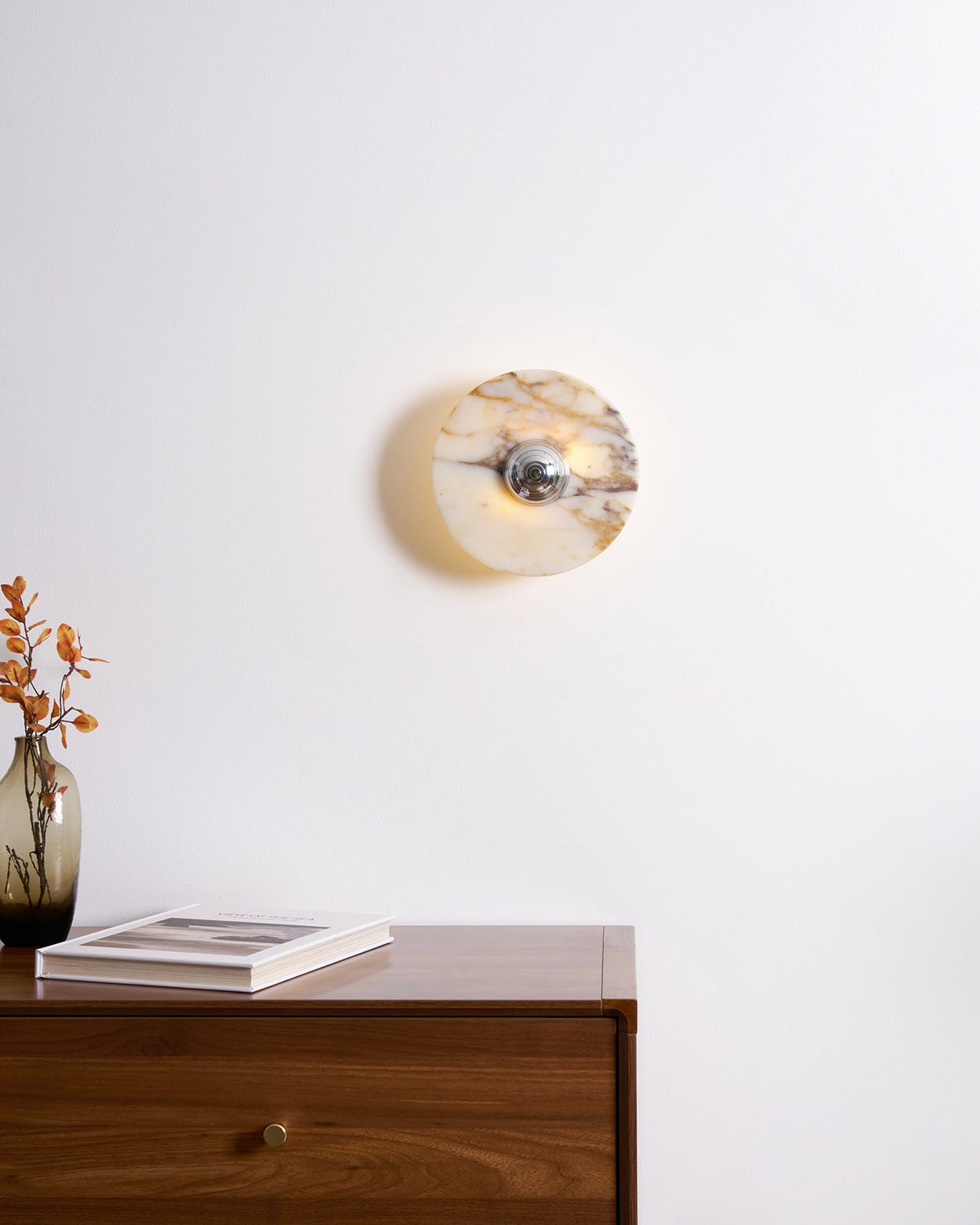 Wandleuchte Marmor Disc LED Modernes Lichtarmatur Mehrere Farben