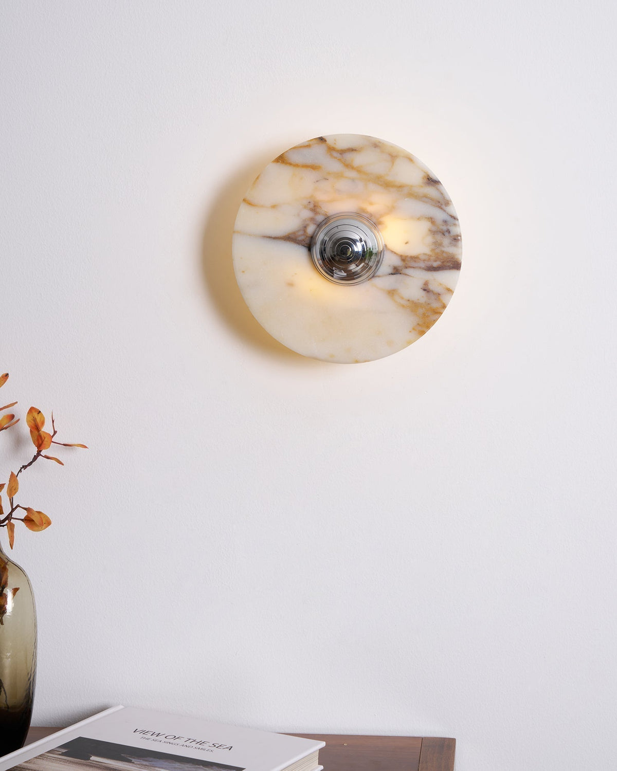 Wandleuchte Marmor Disc LED Modernes Lichtarmatur Mehrere Farben