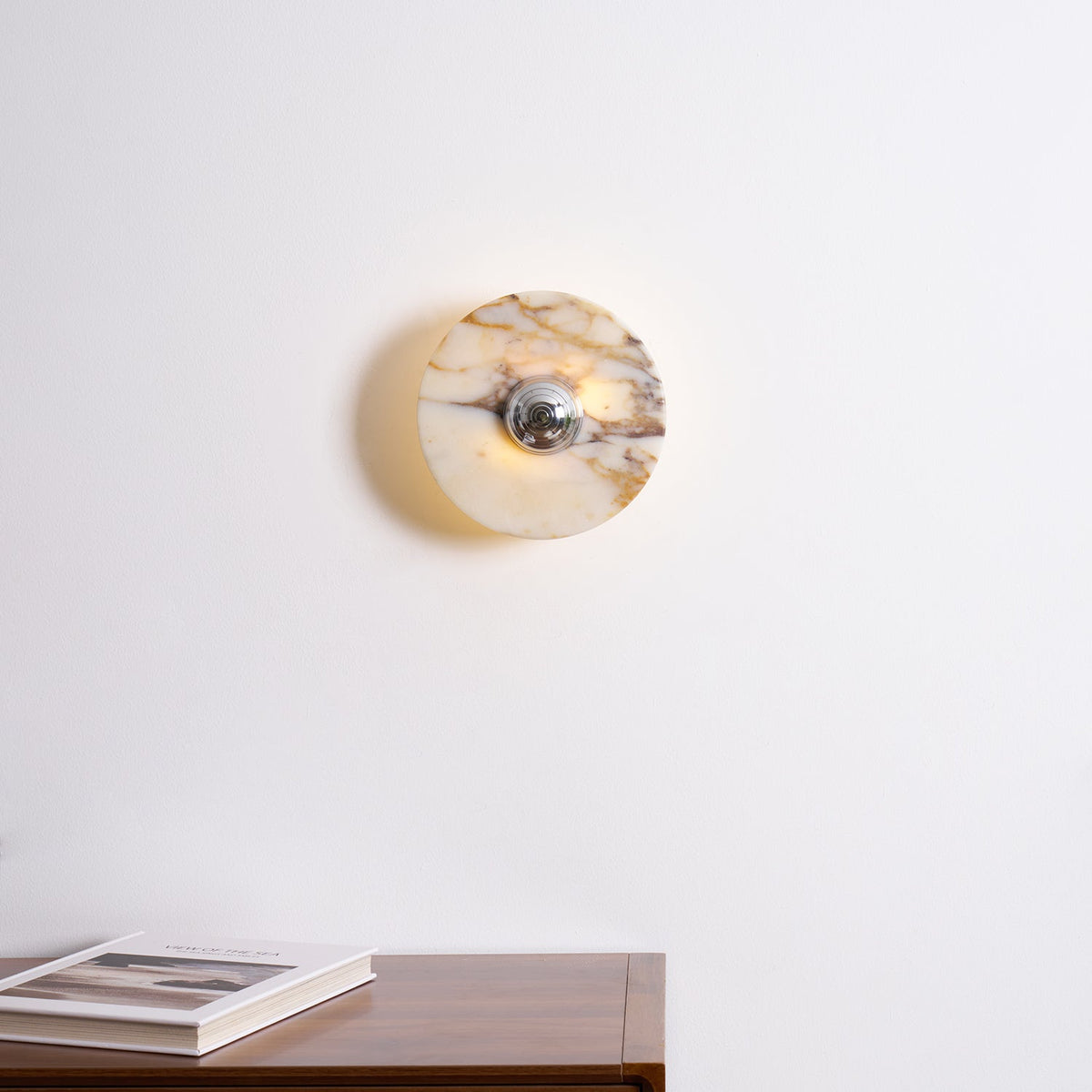 Wandleuchte Marmor Disc LED Modernes Lichtarmatur Mehrere Farben
