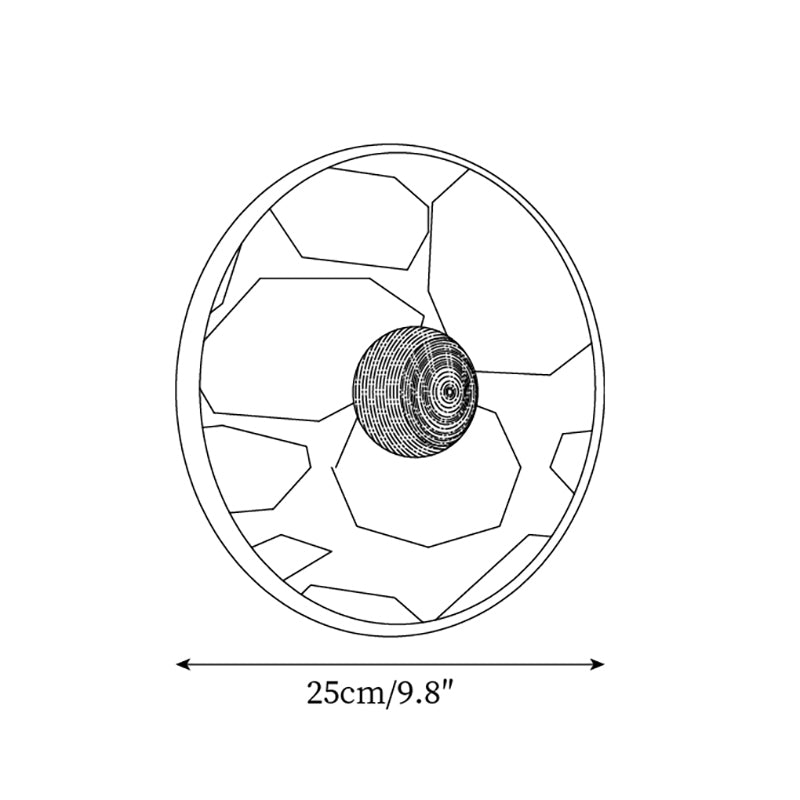 Wandleuchte Marmor Disc LED Modernes Lichtarmatur Mehrere Farben