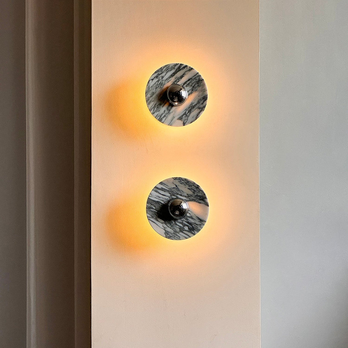 Wandleuchte Marmor Disc LED Modernes Lichtarmatur Mehrere Farben