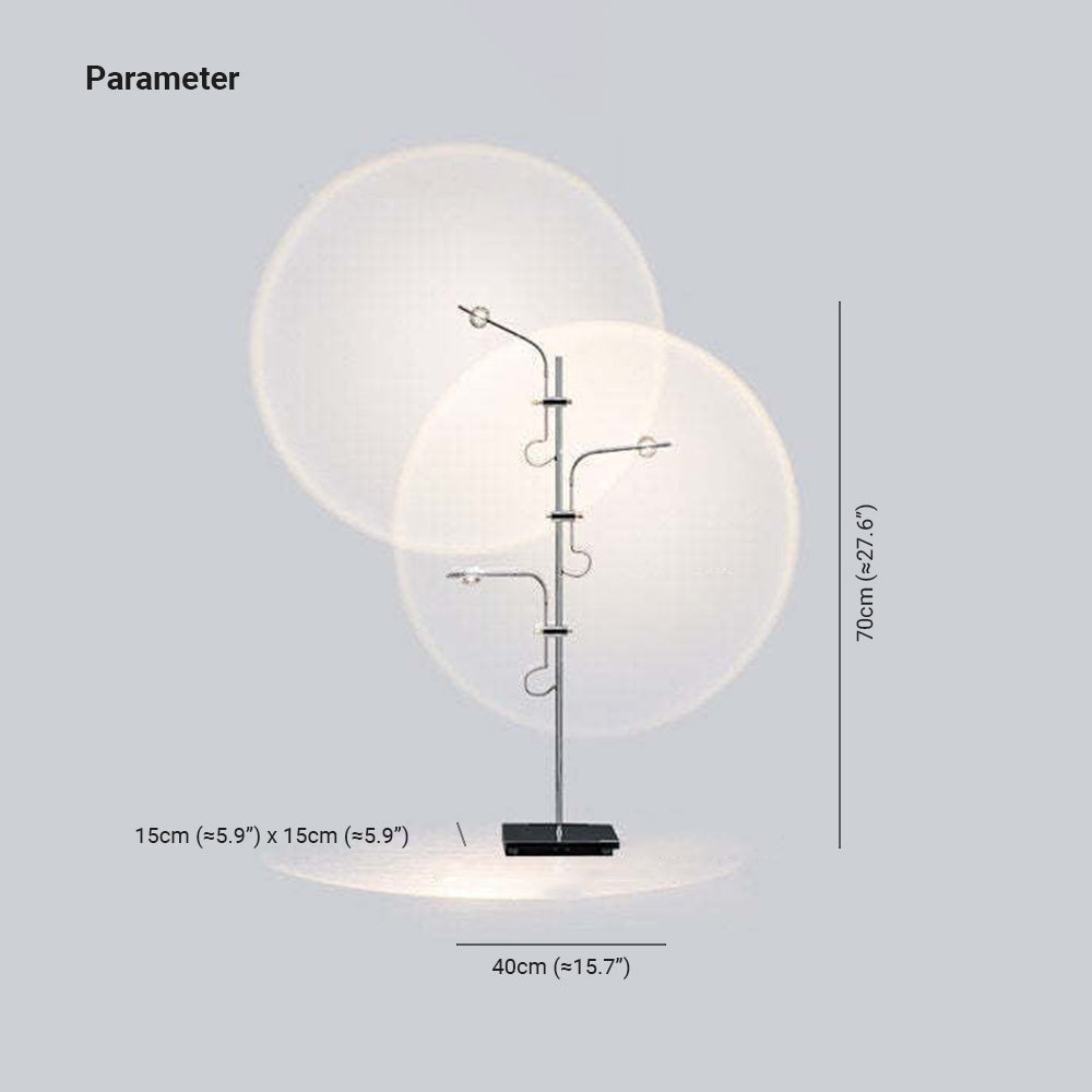 Mira Stehlampe Minimalistische Design LED Sonnenuntergang Schlaf/Wohn/Esszimmer