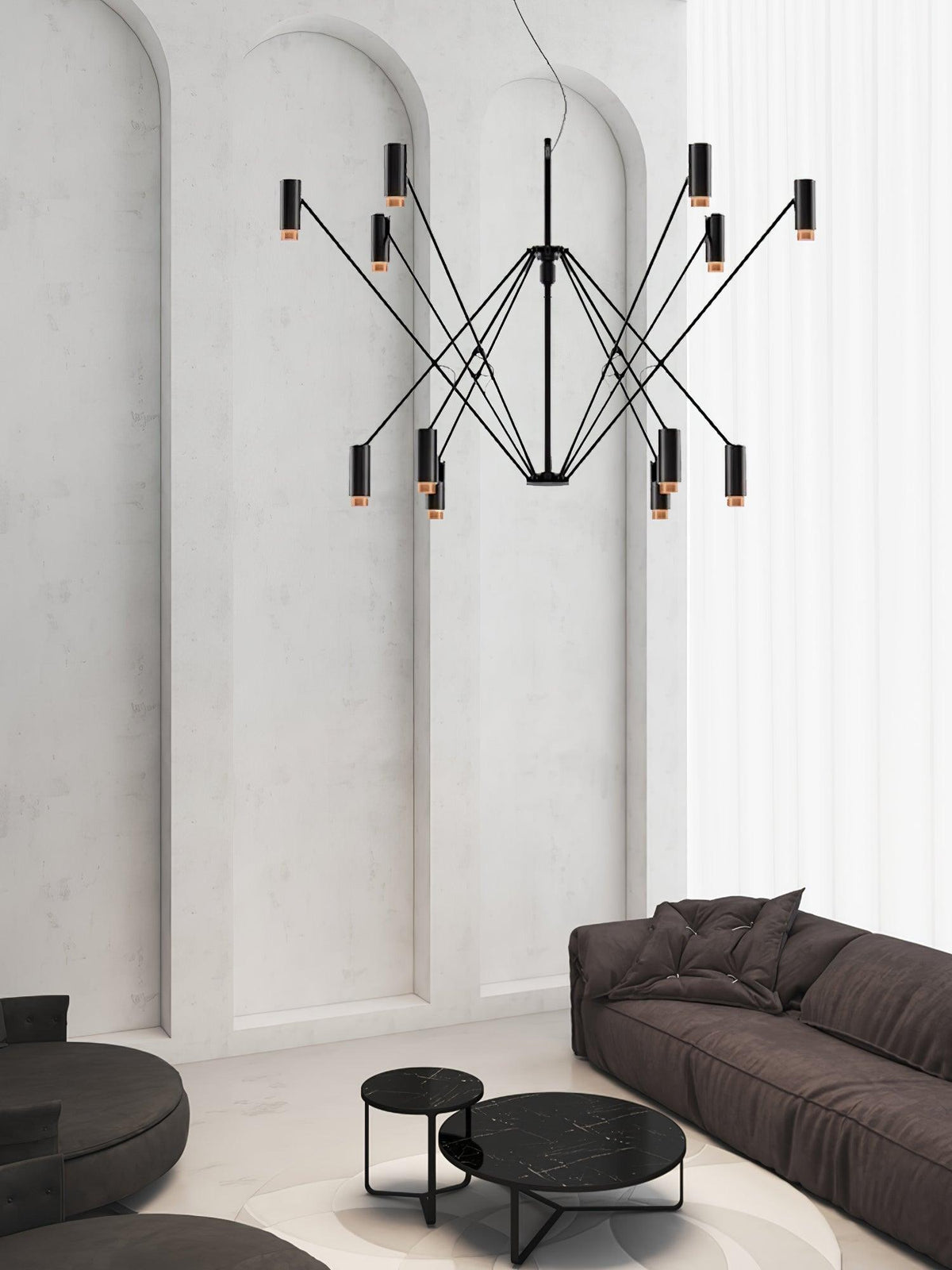 Pior Vintage Industrial Pendelleuchte