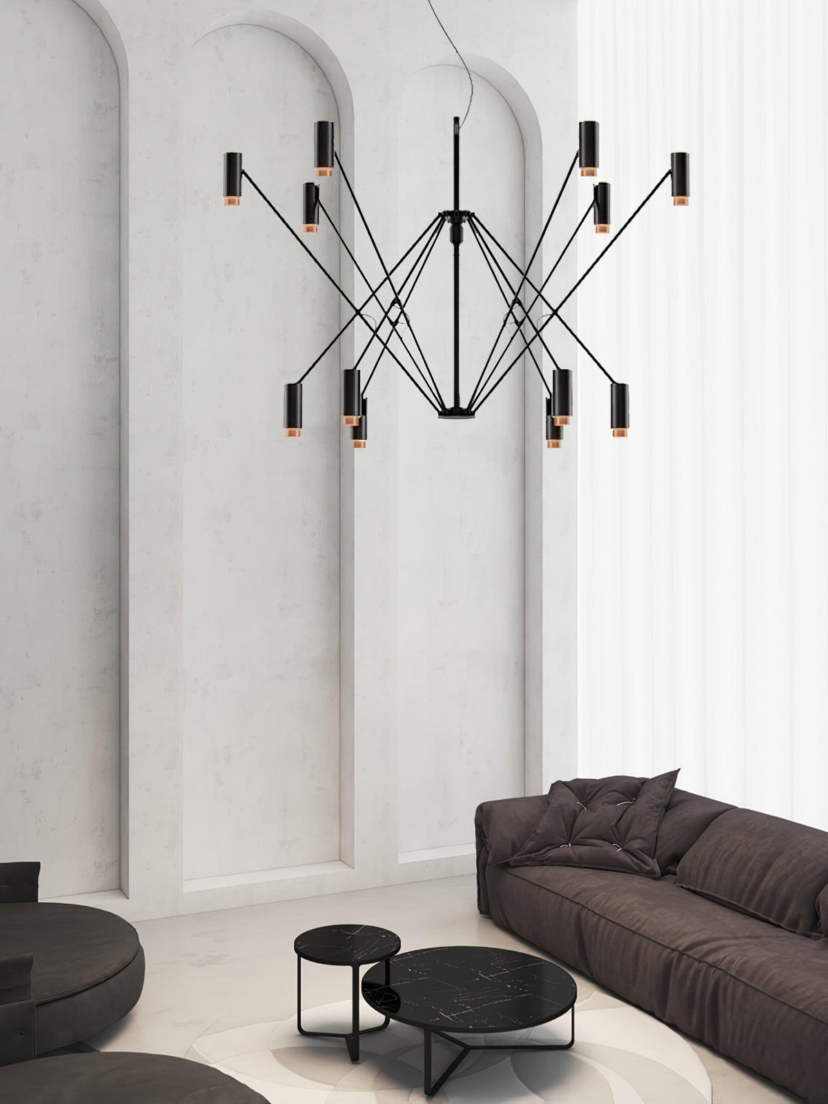 Pior Vintage Industrial Pendelleuchte