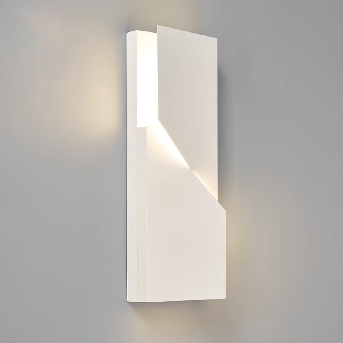 Wandleuchte 3D Geometric Panels Layered Light Art mit Fernbedienung Dimmung modern