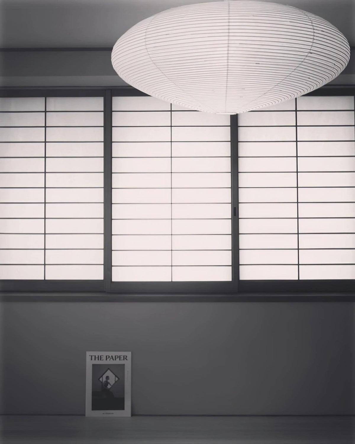 Piaiviella Pendelleuchte aus Washi-Papier für Wohnzimmer