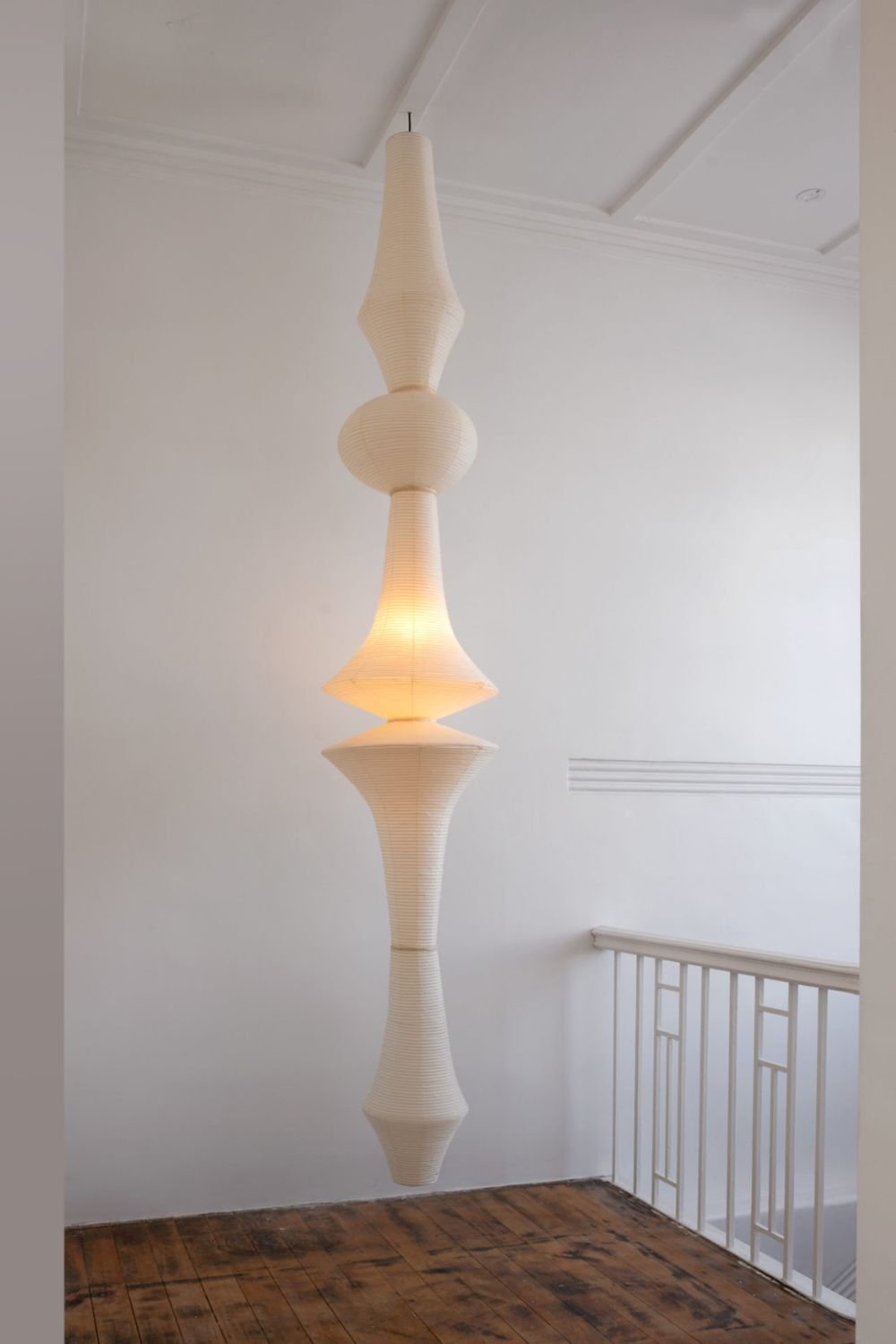 Lunalelia Kunst-Pendelleuchte aus Papier